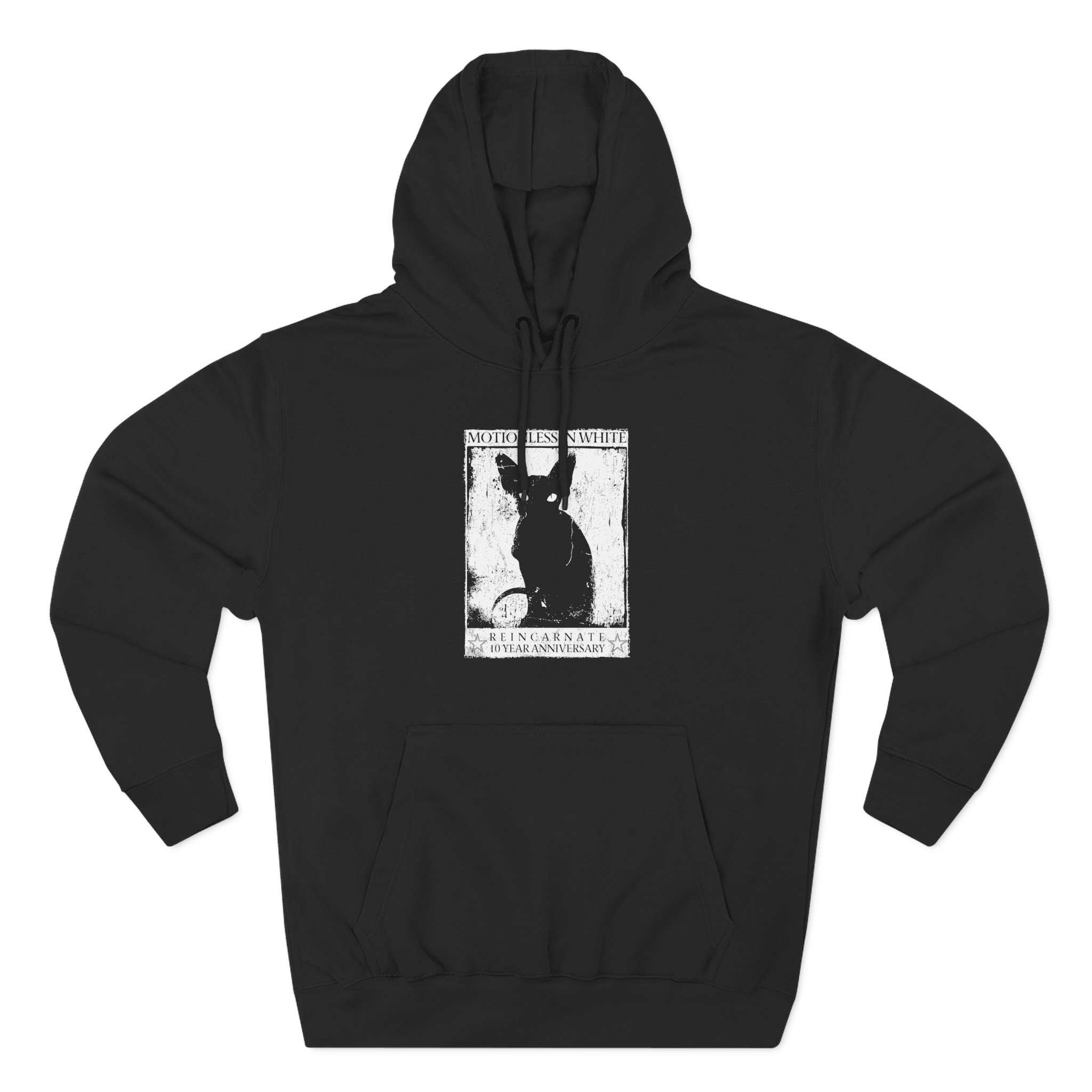 Motionless in White Reincarnate Sphynx Three-Panel Fleece Hoodie