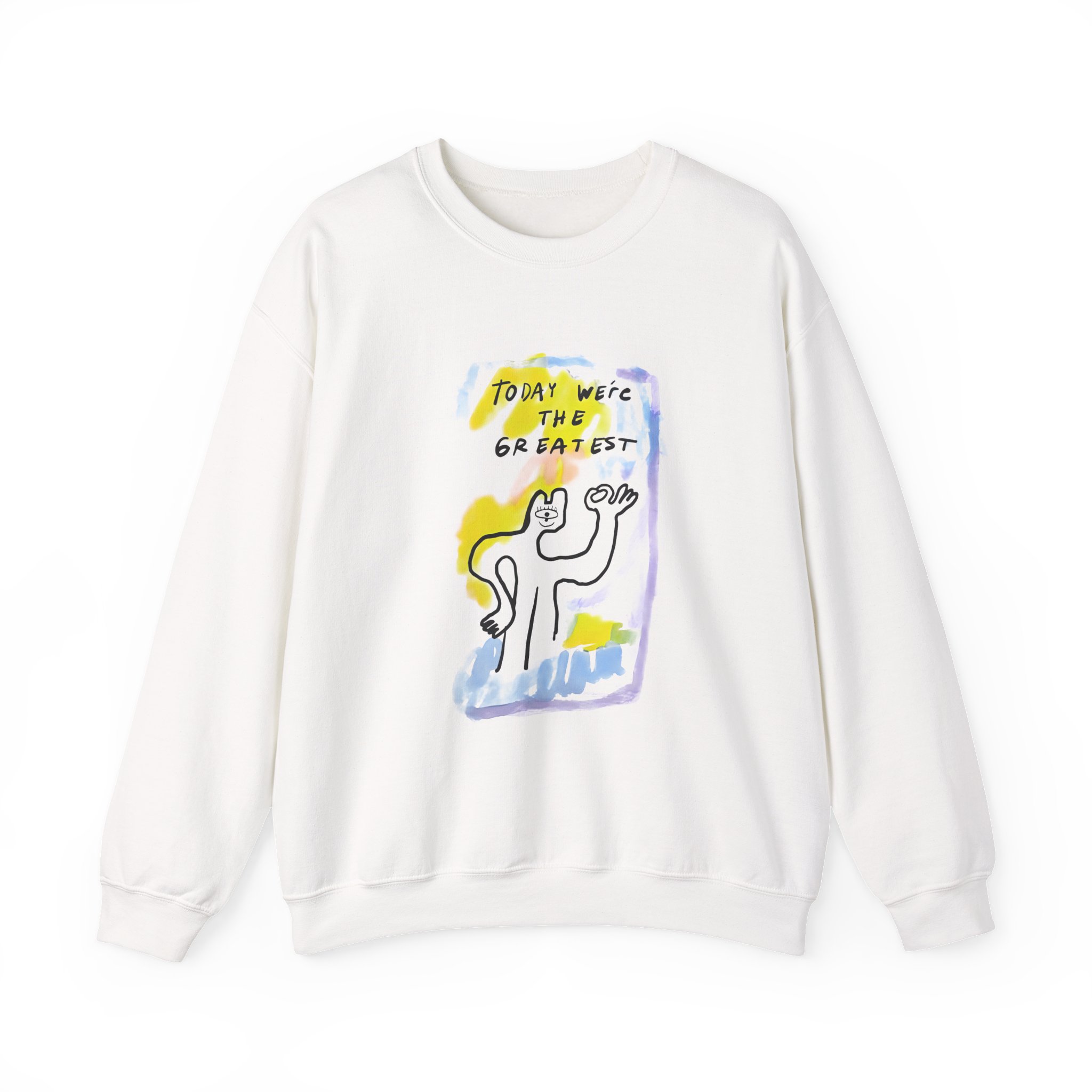 Middle Kids Multi Character Unisex Heavy Blendâ„¢ Crewneck Sweatshirt