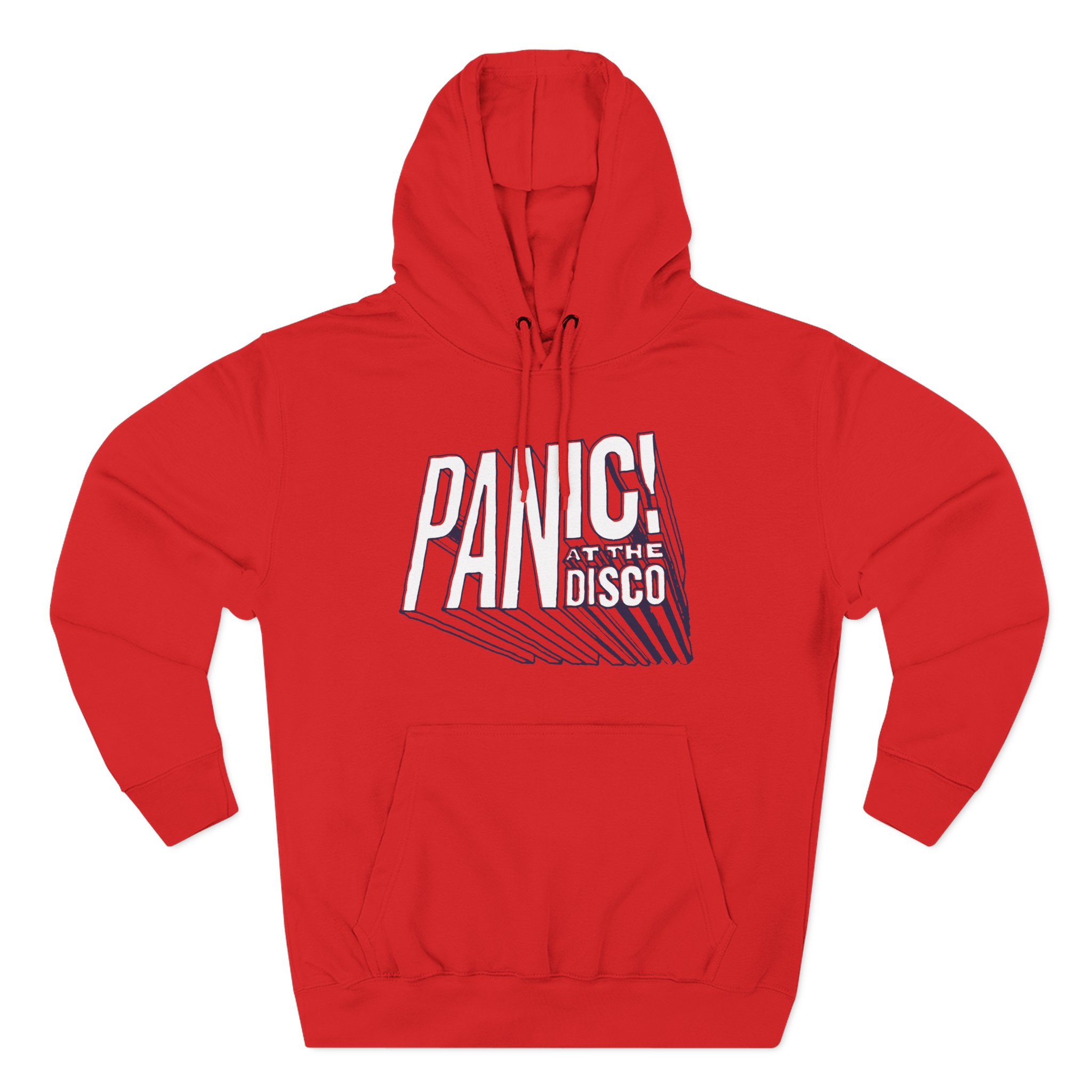Panic at the Disco Big Block Winter Tour Three-Panel Fleece Hoodie