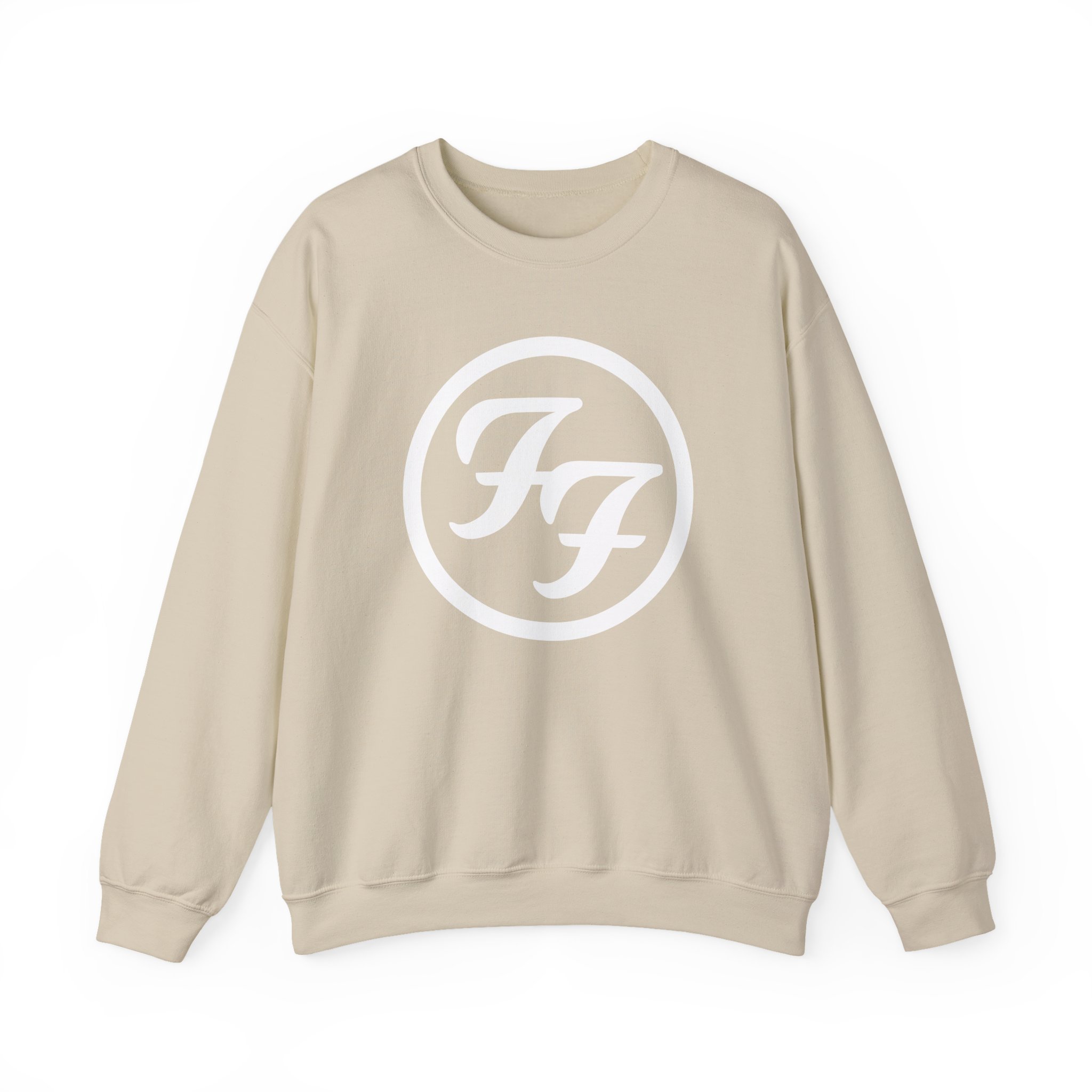 Foo Fighters Ff Logo Unisex Heavy Blendâ„¢ Crewneck Sweatshirt