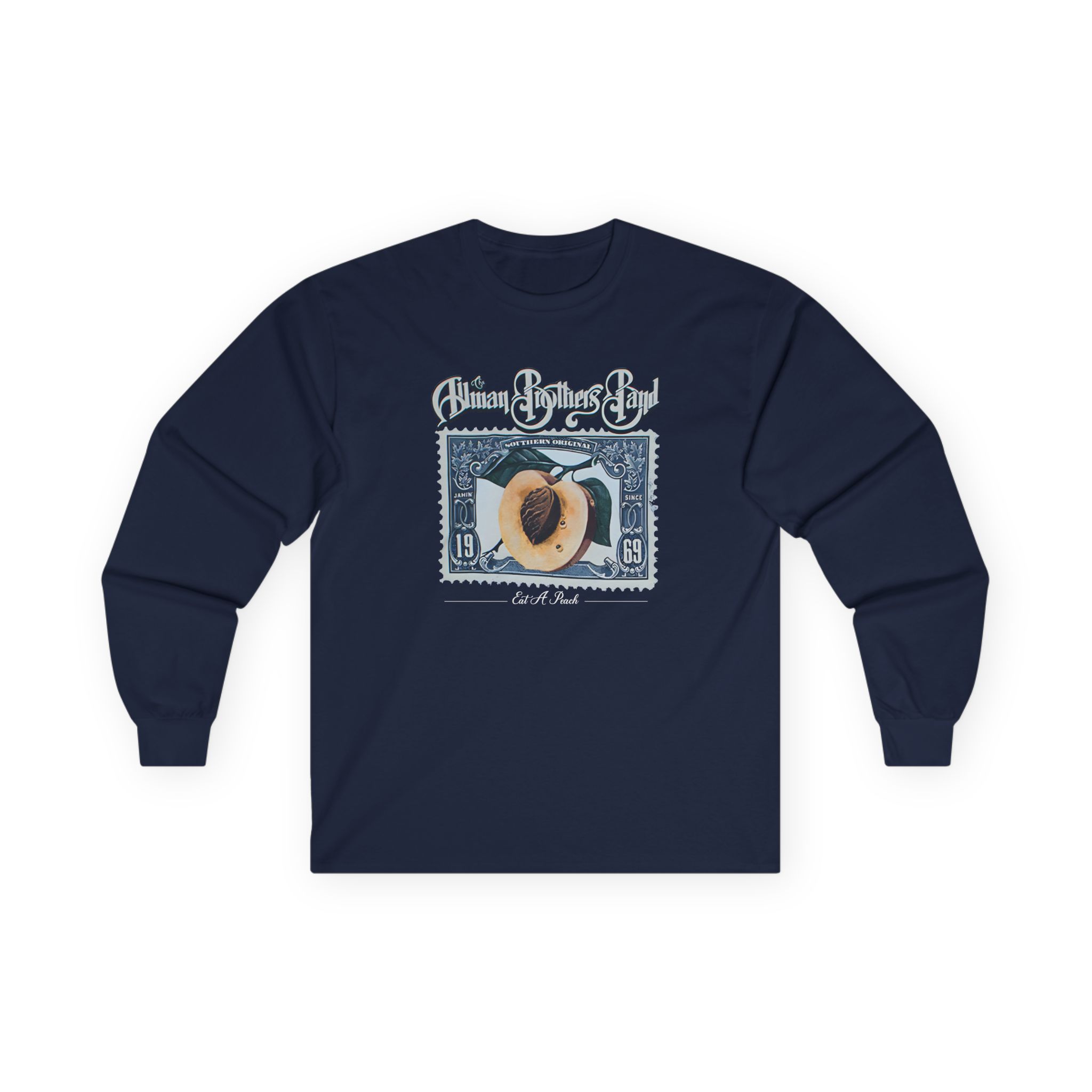 The Allman Brothers Peach Stamp Unisex Ultra Cotton Long Sleeve Tee