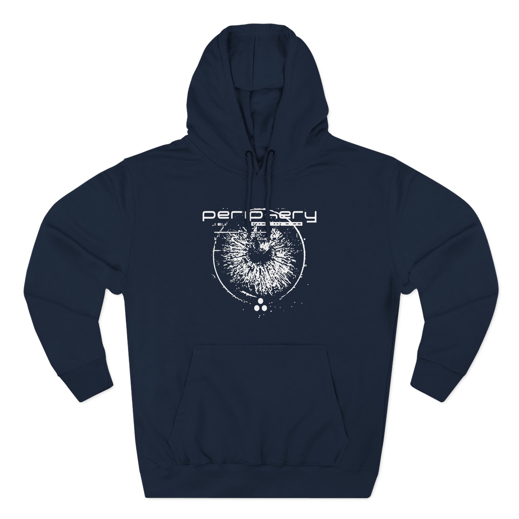 Periphery Eyes Three-Panel Fleece Hoodie