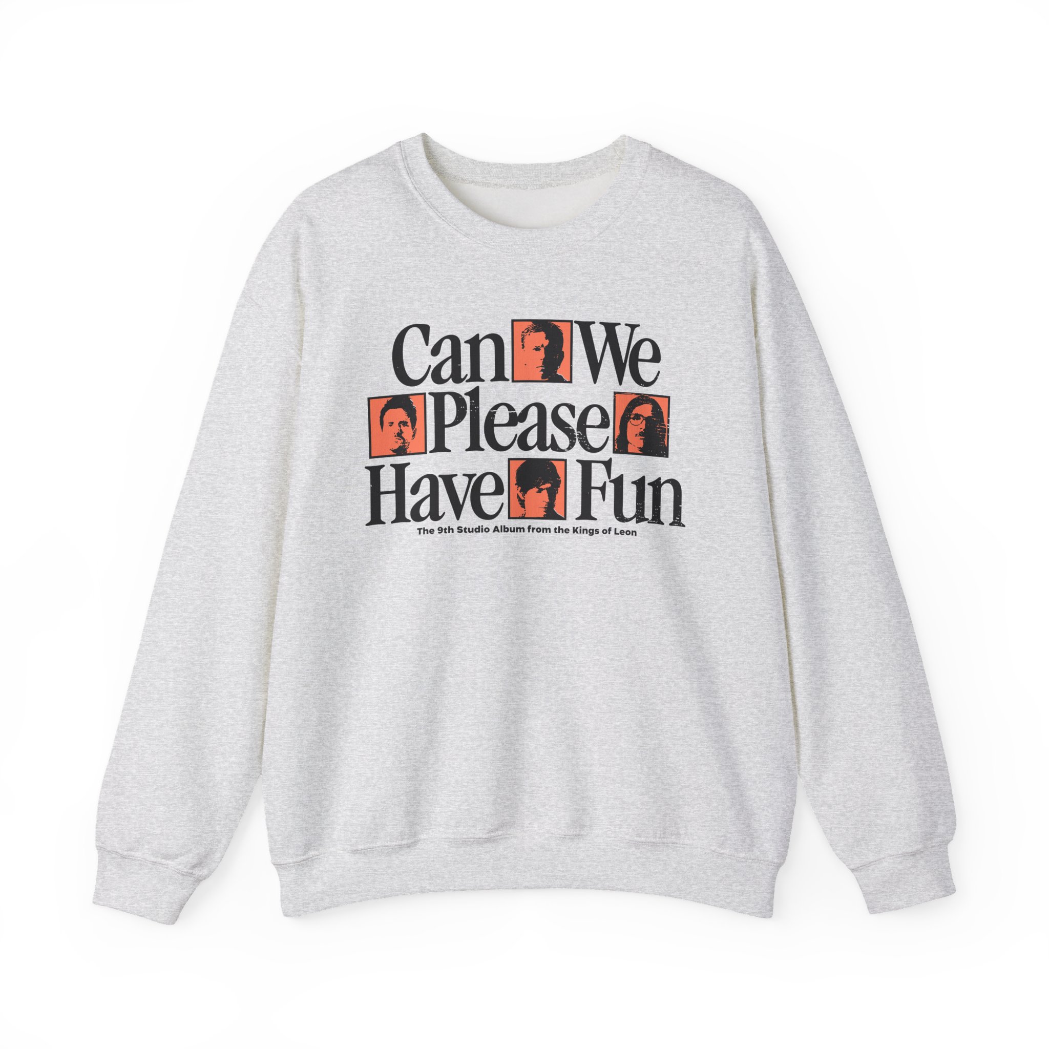 Kings of Leon Can We Please Have Fun Unisex Heavy Blendâ„¢ Crewneck Sweatshirt