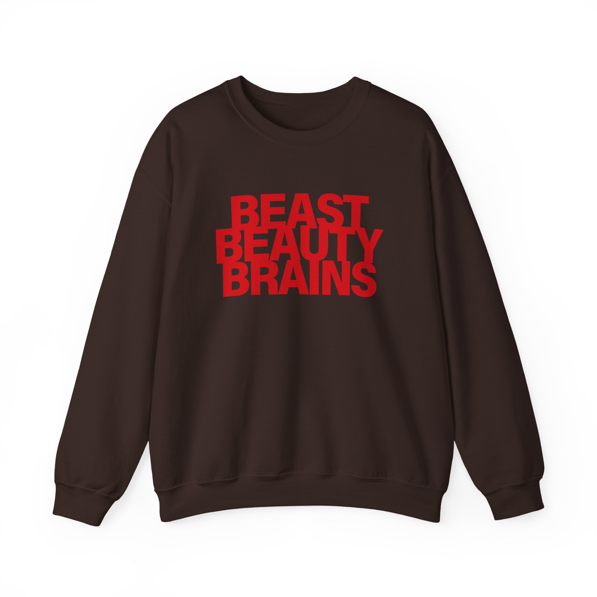 Ilona Maher Beast Beauty Brains Iconic Unisex Heavy Blendâ„¢ Crewneck Sweatshirt