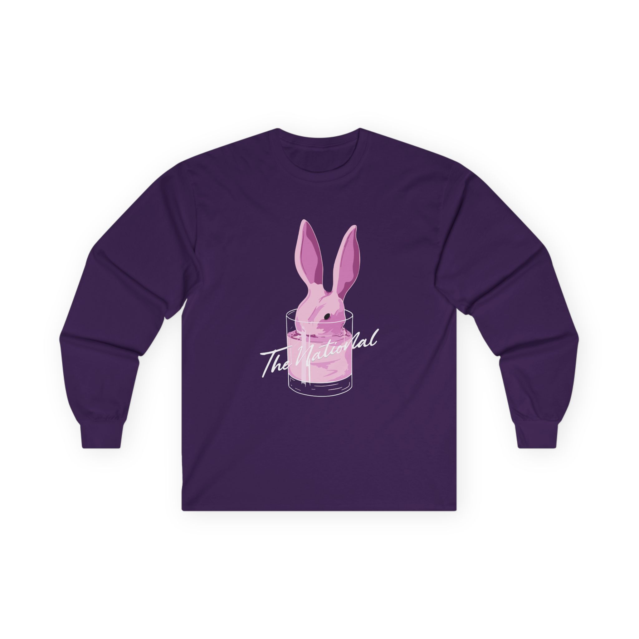 The National Pink Rabbits Unisex Ultra Cotton Long Sleeve Tee
