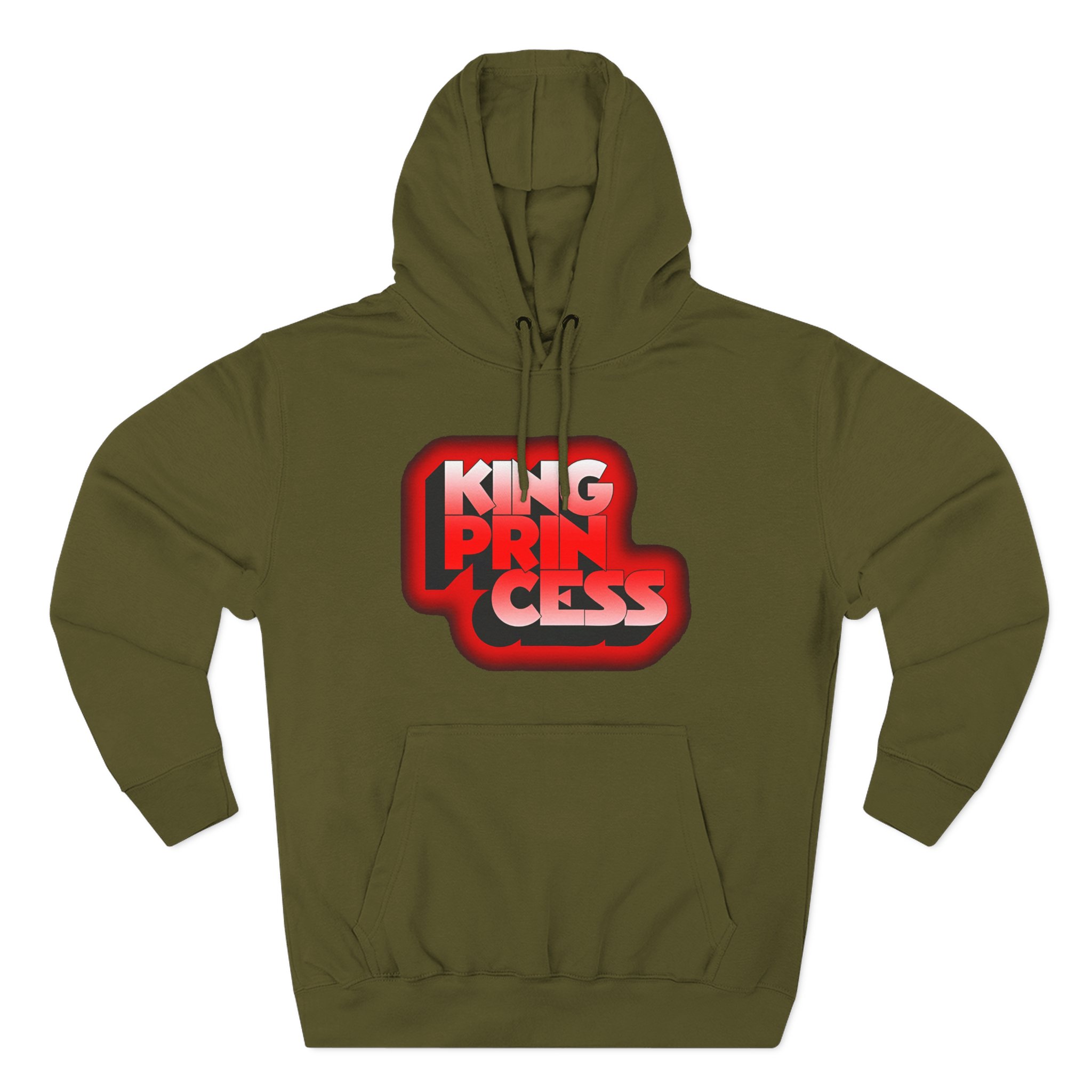 King Princess Three-Panel Fleece Hoodie