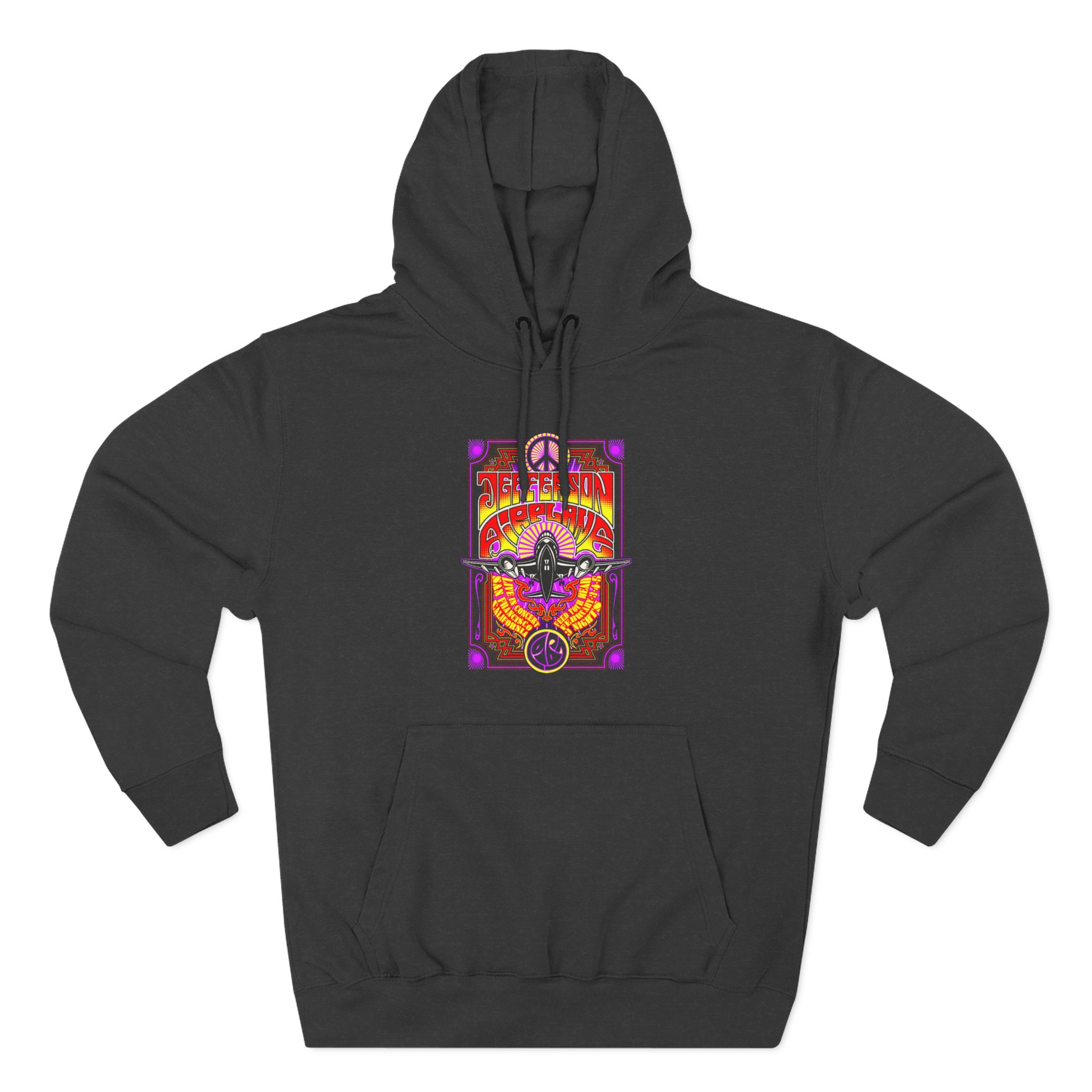 Jefferson Airplane Three-Panel Fleece Hoodie