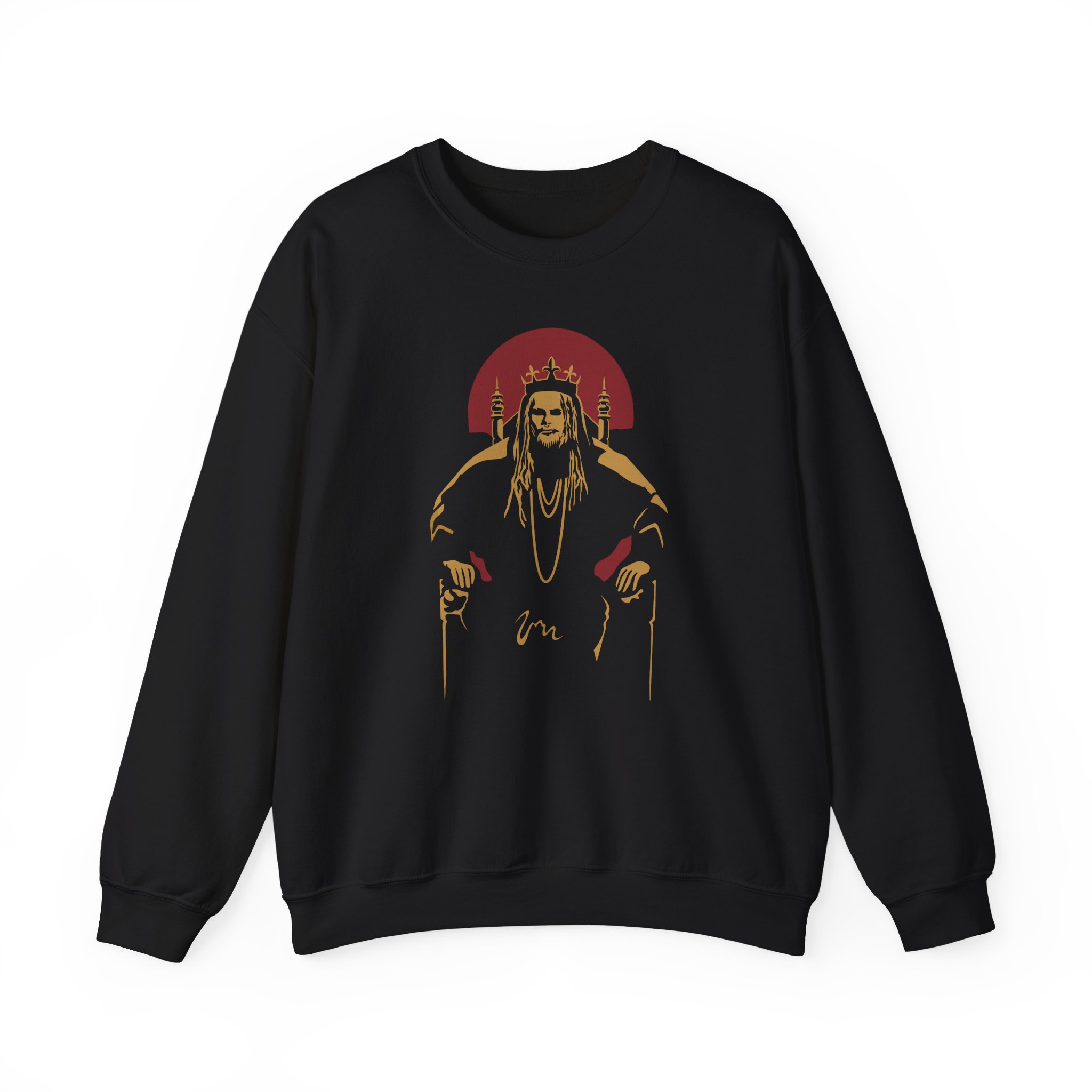 Avatar Band Golden King Unisex Heavy Blendâ„¢ Crewneck Sweatshirt