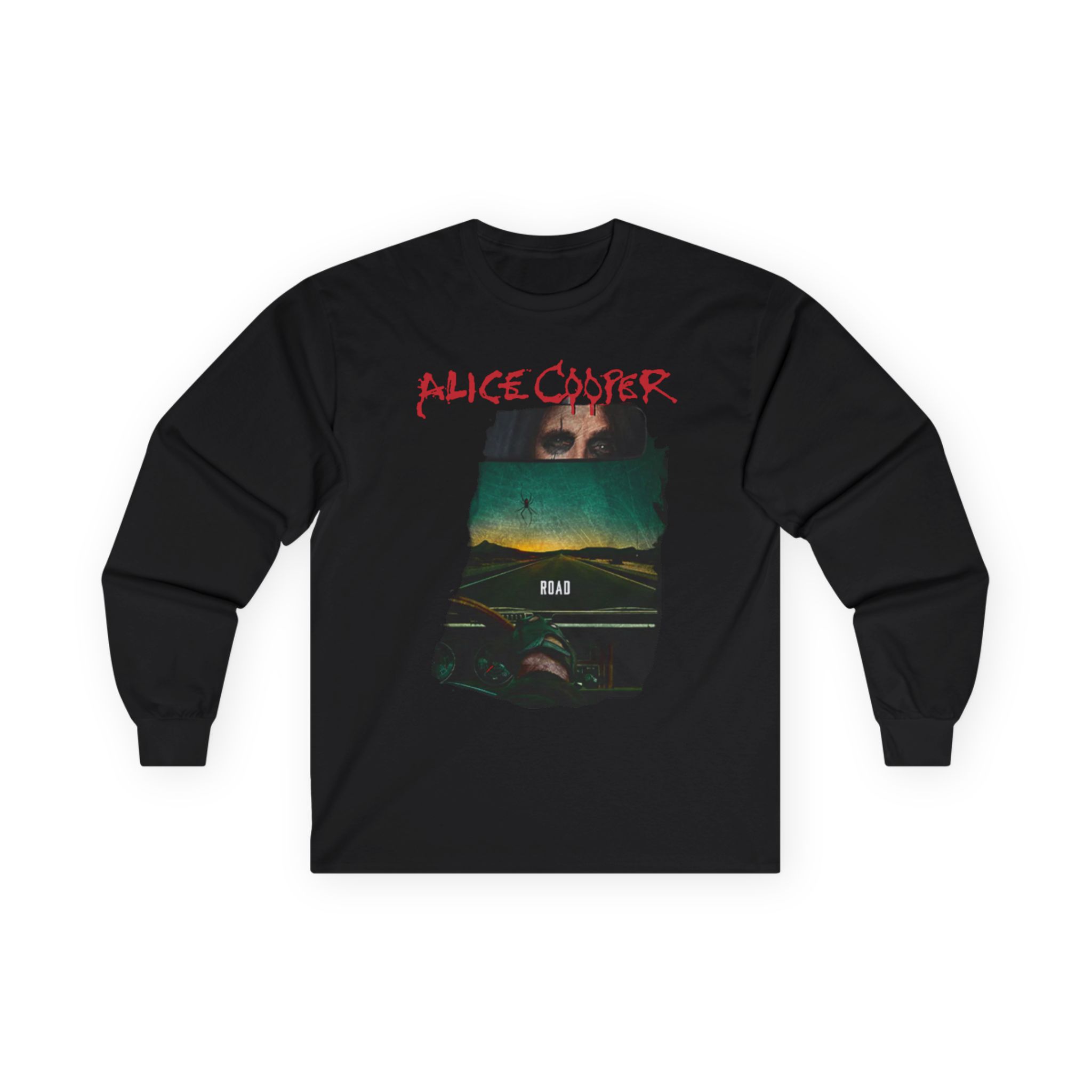 Alice Cooper Road Album Cover Unisex Ultra Cotton Long Sleeve Tee