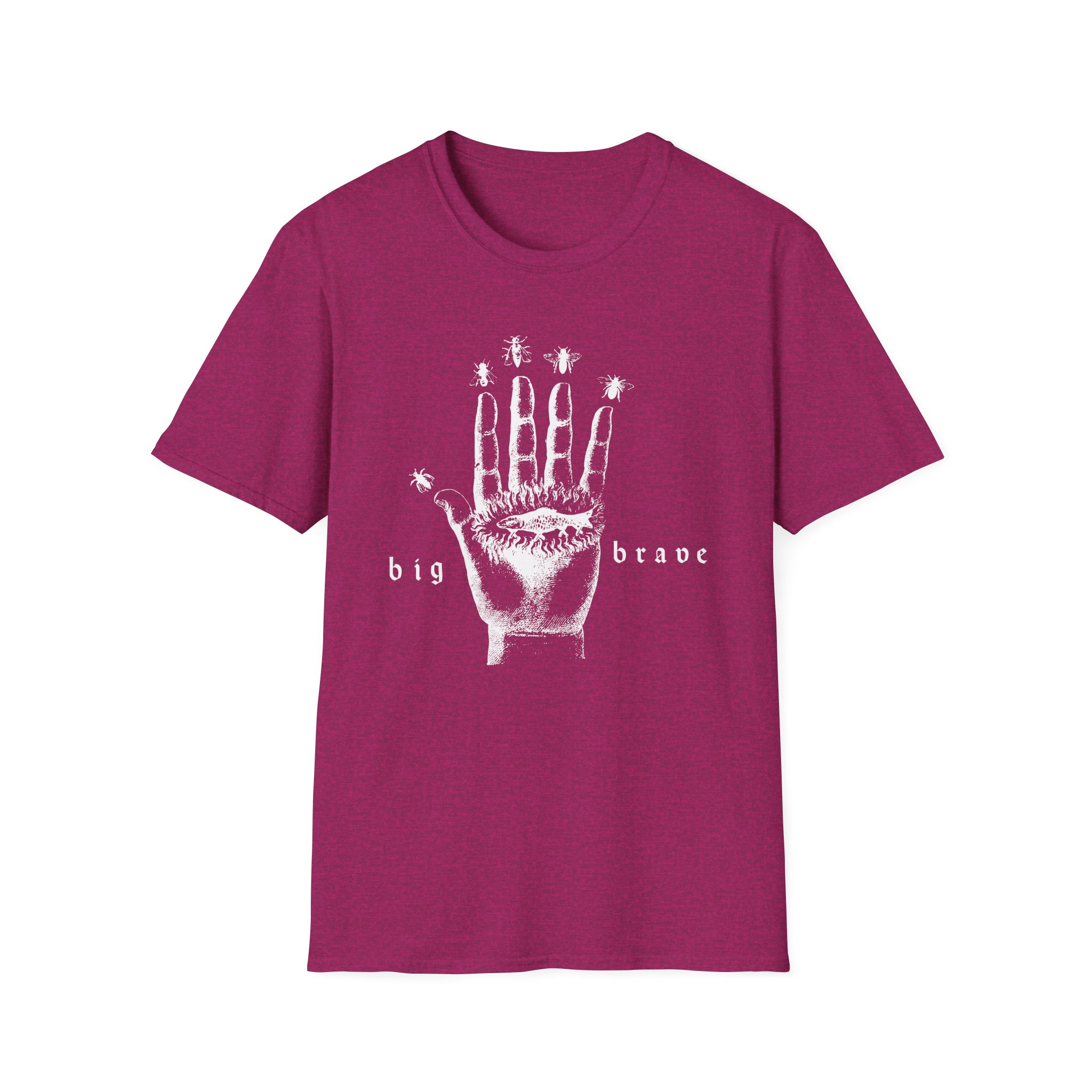 Big Brave Hand Unisex Softstyle T-Shirt
