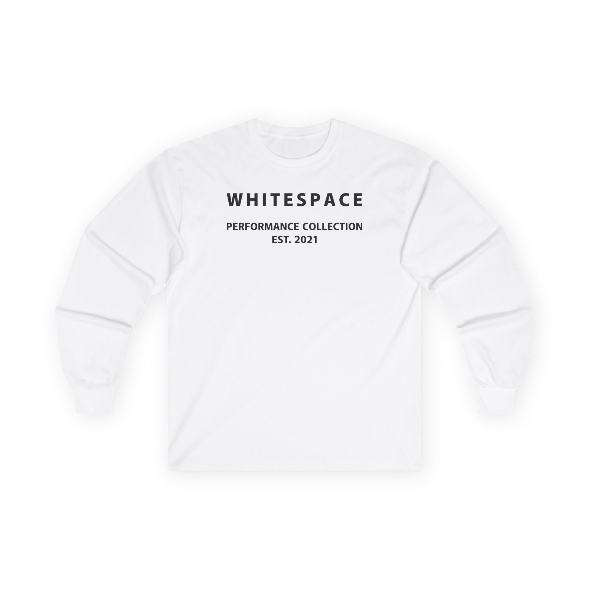 Nina Dobrev Whitepace 3d Logo Unisex Ultra Cotton Long Sleeve Tee