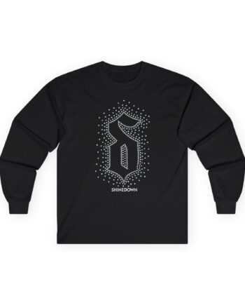 Shinedown Rhinestone Unisex Ultra Cotton Long Sleeve Tee