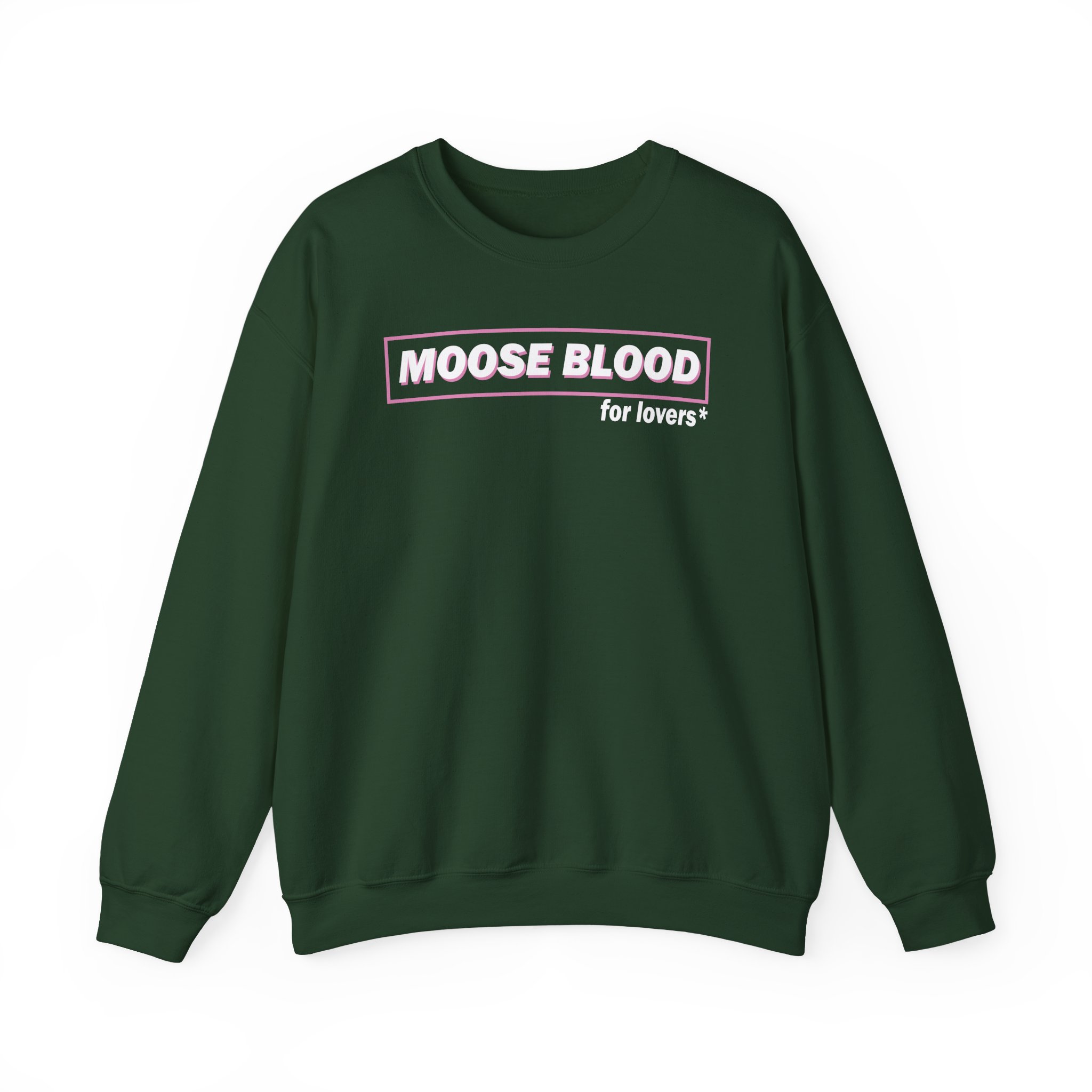 Moose Blood for Lovers Unisex Heavy Blendâ„¢ Crewneck Sweatshirt