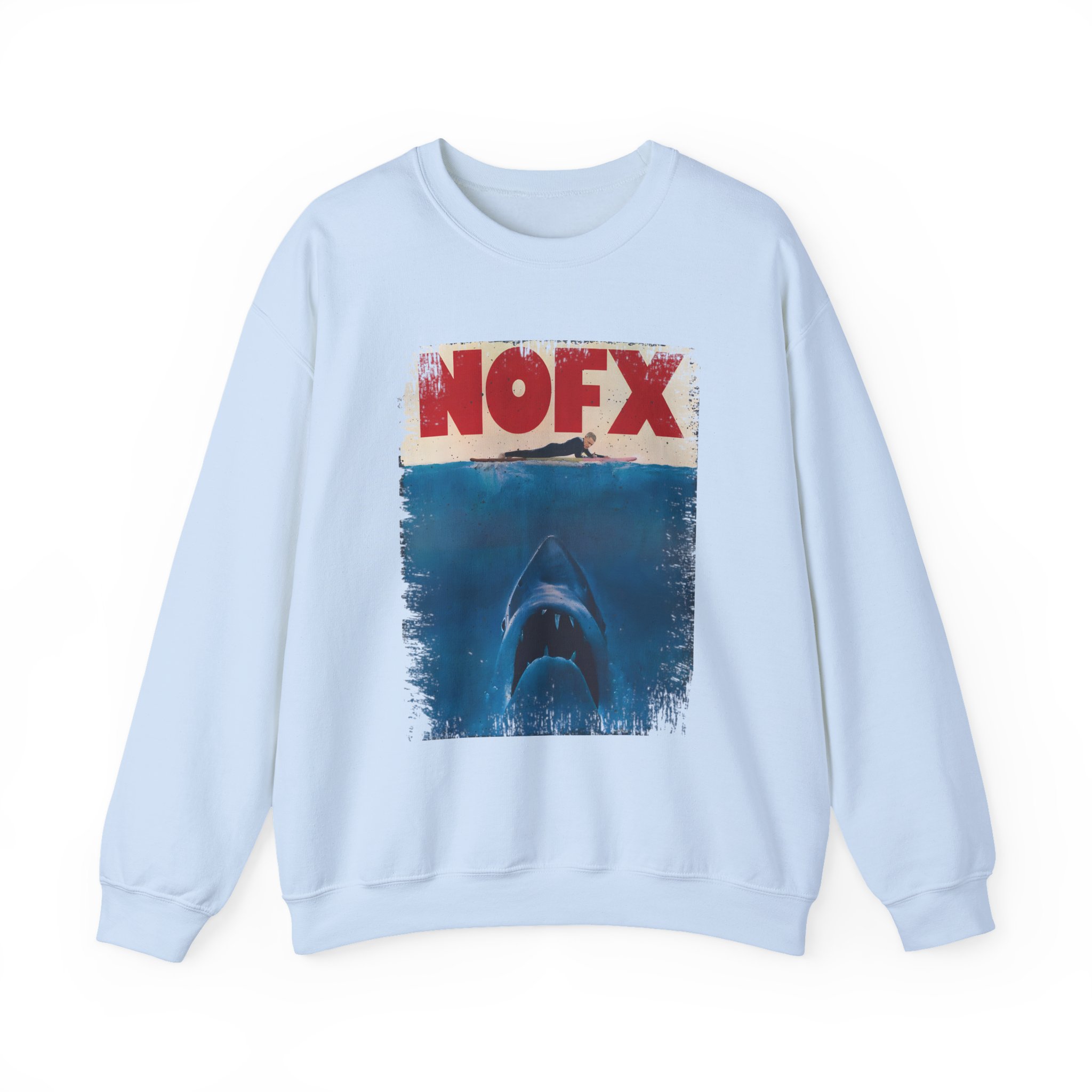 Nofx Surfer Unisex Heavy Blendâ„¢ Crewneck Sweatshirt