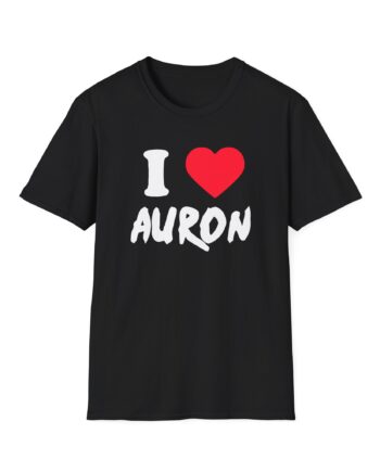 Auronplay I Heart Auron Unisex Softstyle T-Shirt