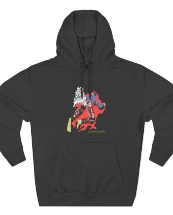 200 Stab Wounds Expirated Spatter Three-Panel Fleece Hoodie