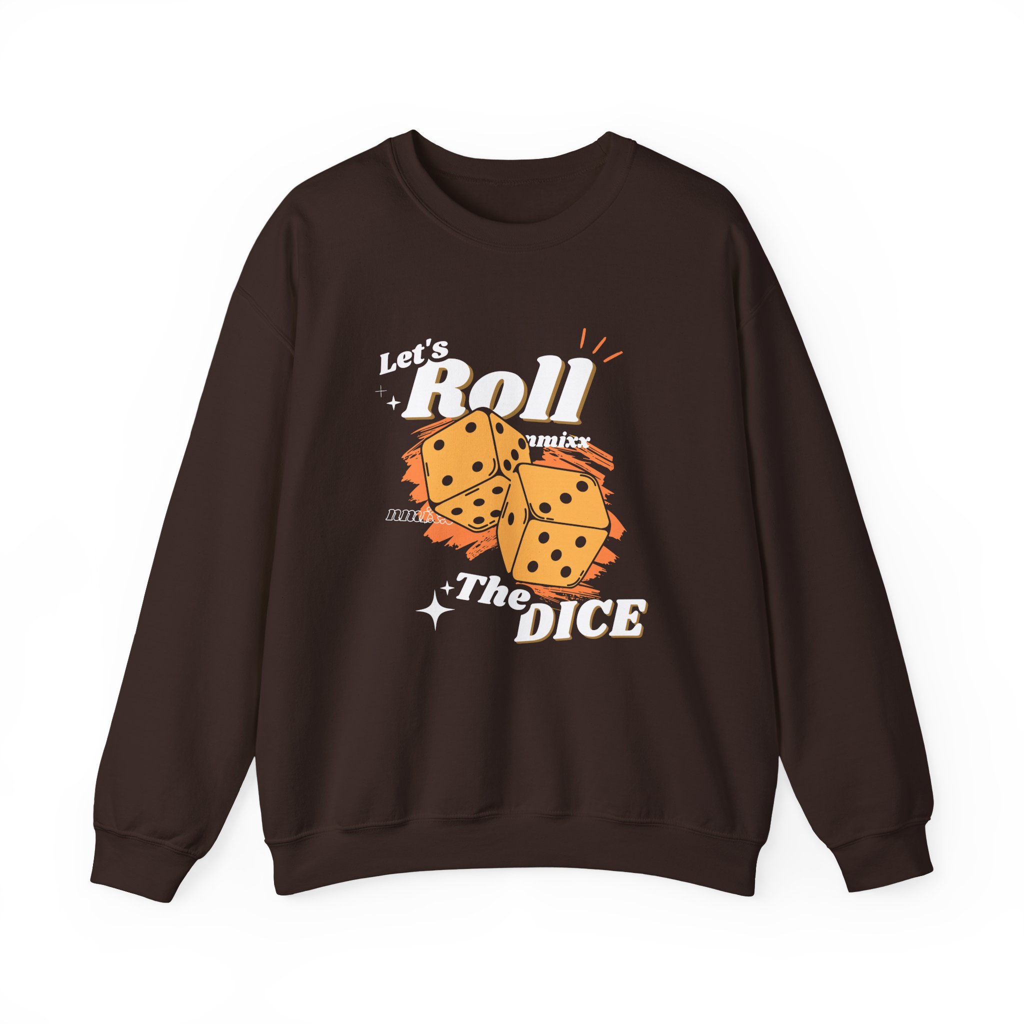 Nmixx Roll the Dice Unisex Heavy Blendâ„¢ Crewneck Sweatshirt