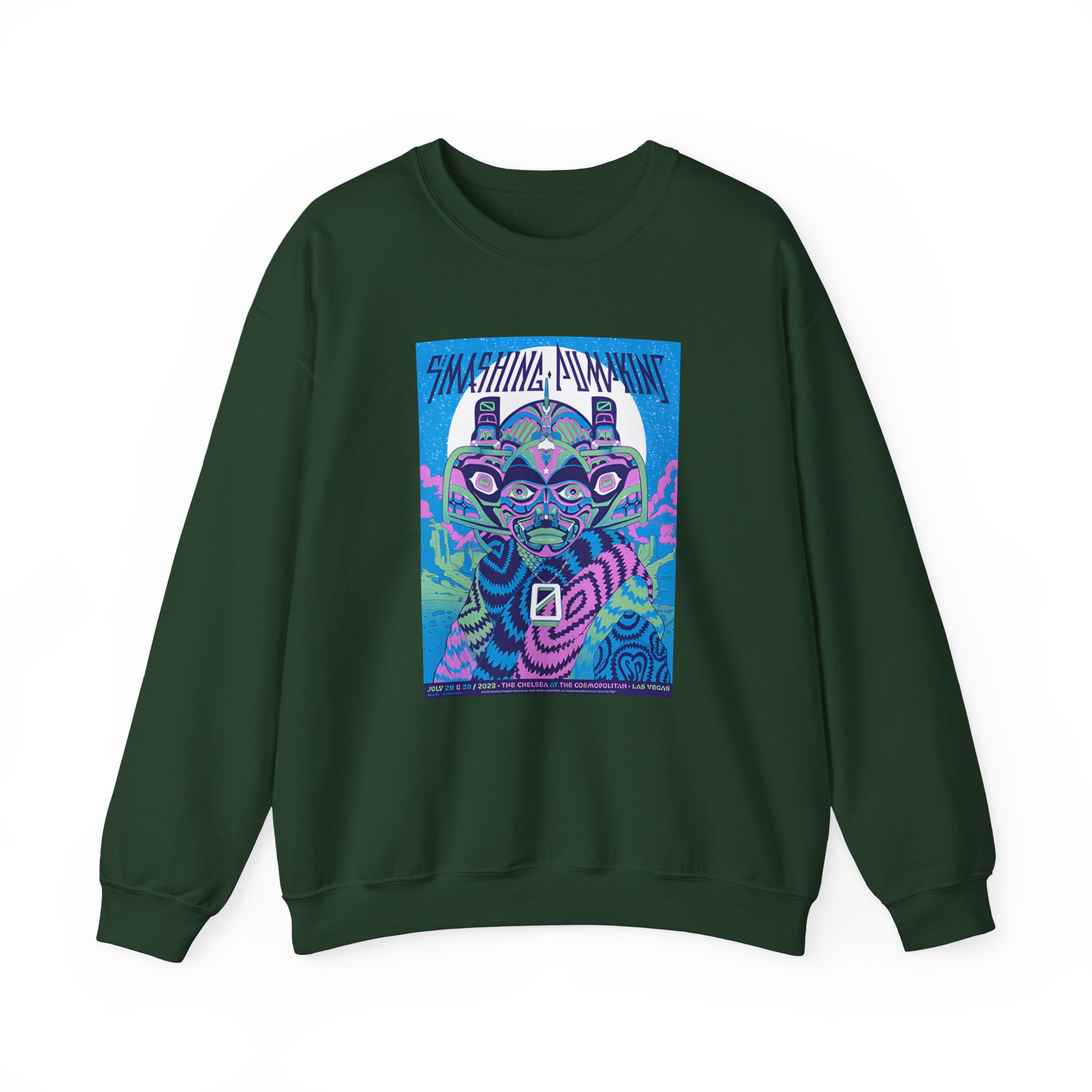 The Smashing Pumpkins Las Vegas Event Unisex Heavy Blendâ„¢ Crewneck Sweatshirt