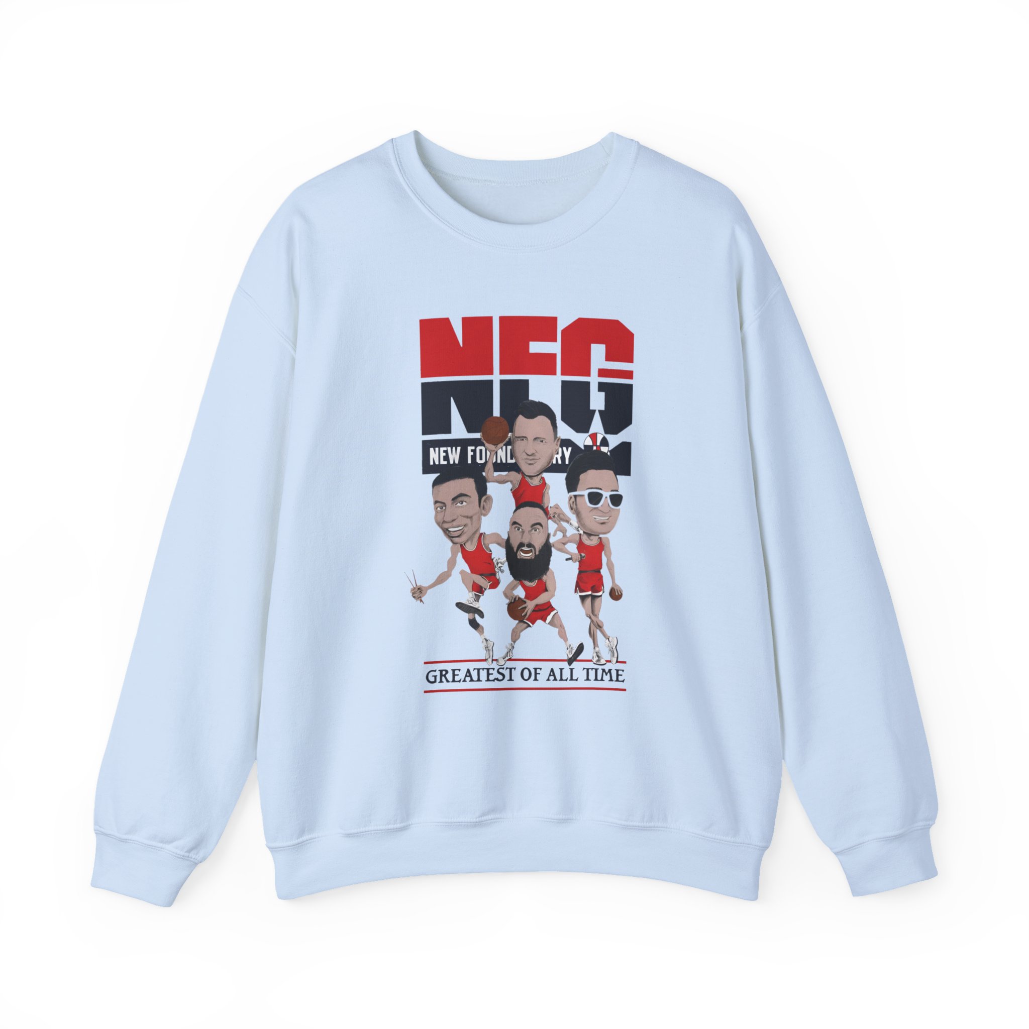 New Found Glory Basketball Unisex Heavy Blendâ„¢ Crewneck Sweatshirt