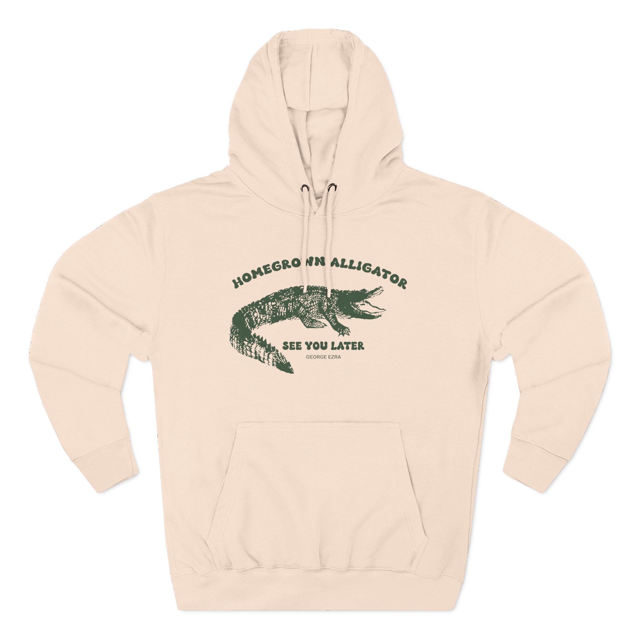 George Ezra Home Grown Alligator Three-Panel Fleece Hoodie