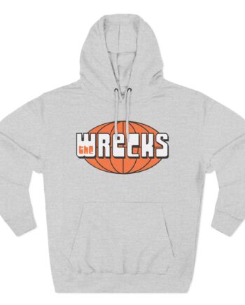 The Wrecks Retro Globe Three-Panel Fleece Hoodie