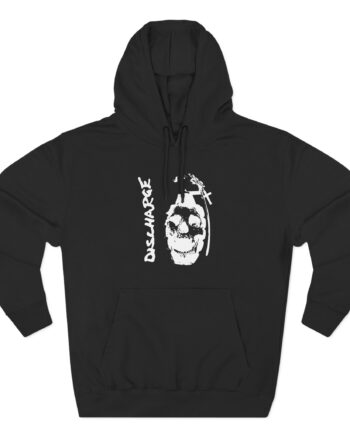 Discharge Grenade Three-Panel Fleece Hoodie