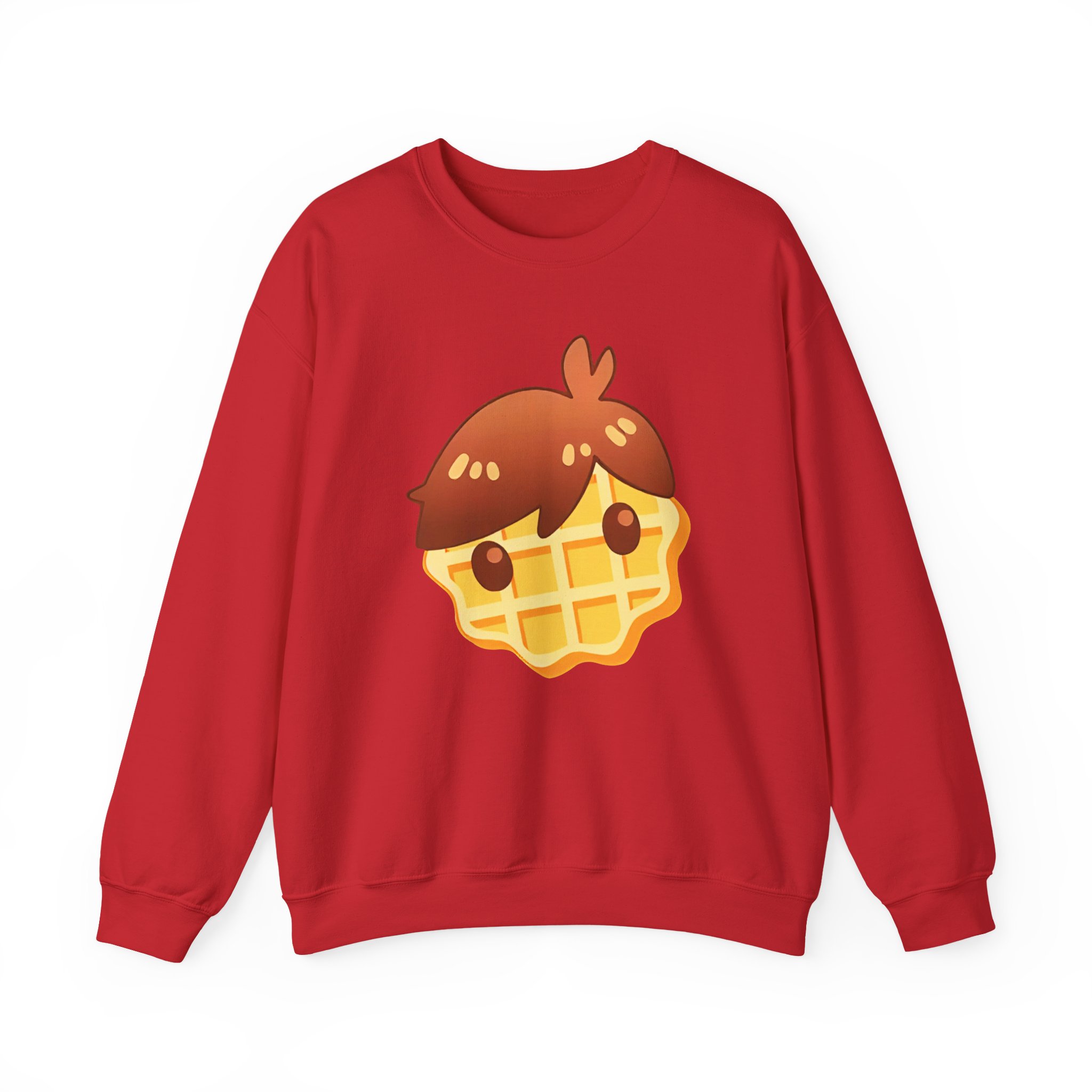 Grian Waffle Head Unisex Heavy Blendâ„¢ Crewneck Sweatshirt