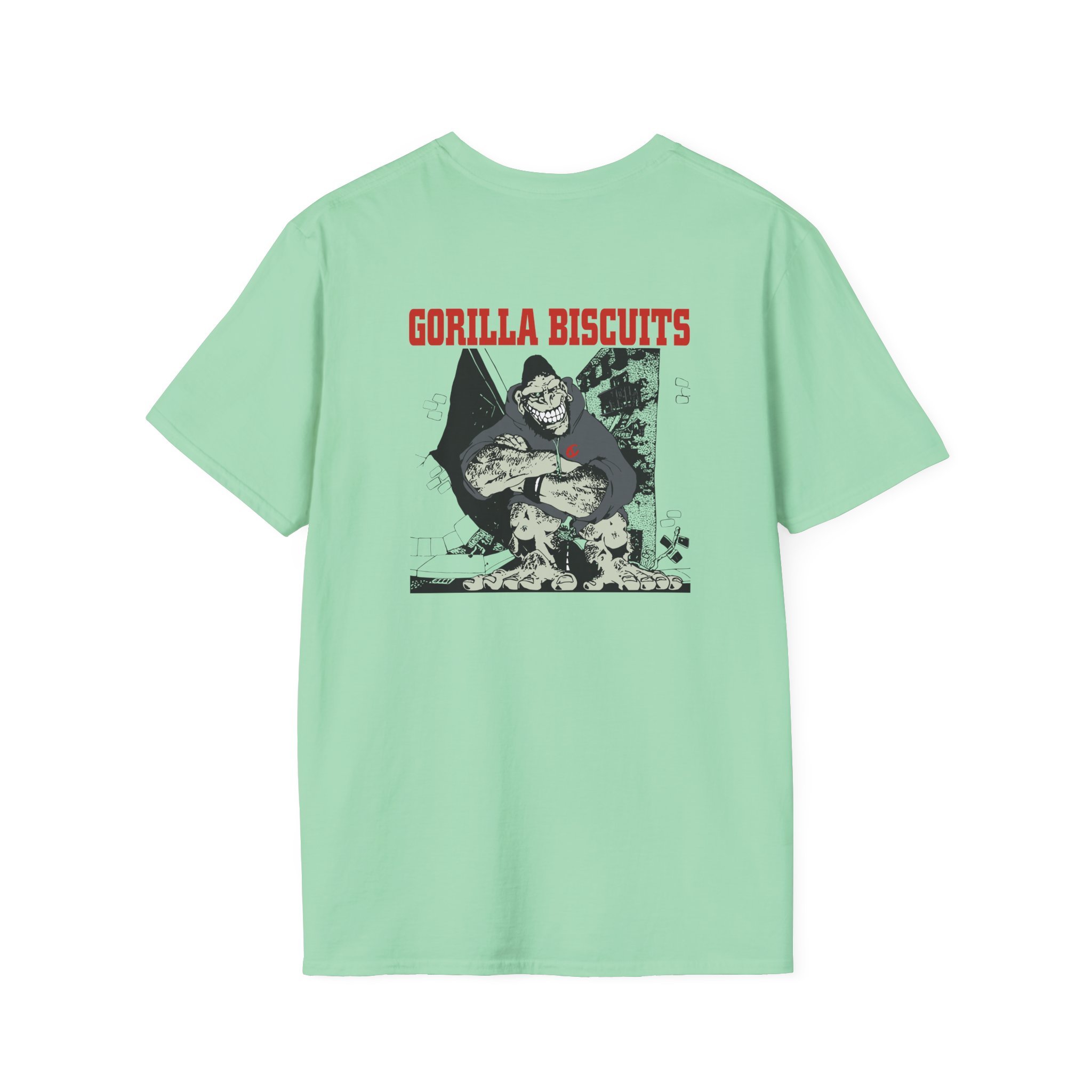 Gorilla Biscuits Hold Your Ground Unisex Softstyle T-Shirt