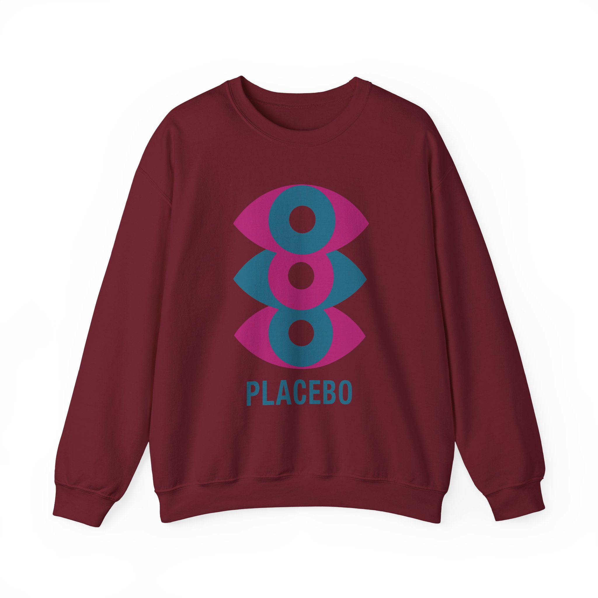 Placebo 2024 Triple Eye Unisex Heavy Blendâ„¢ Crewneck Sweatshirt