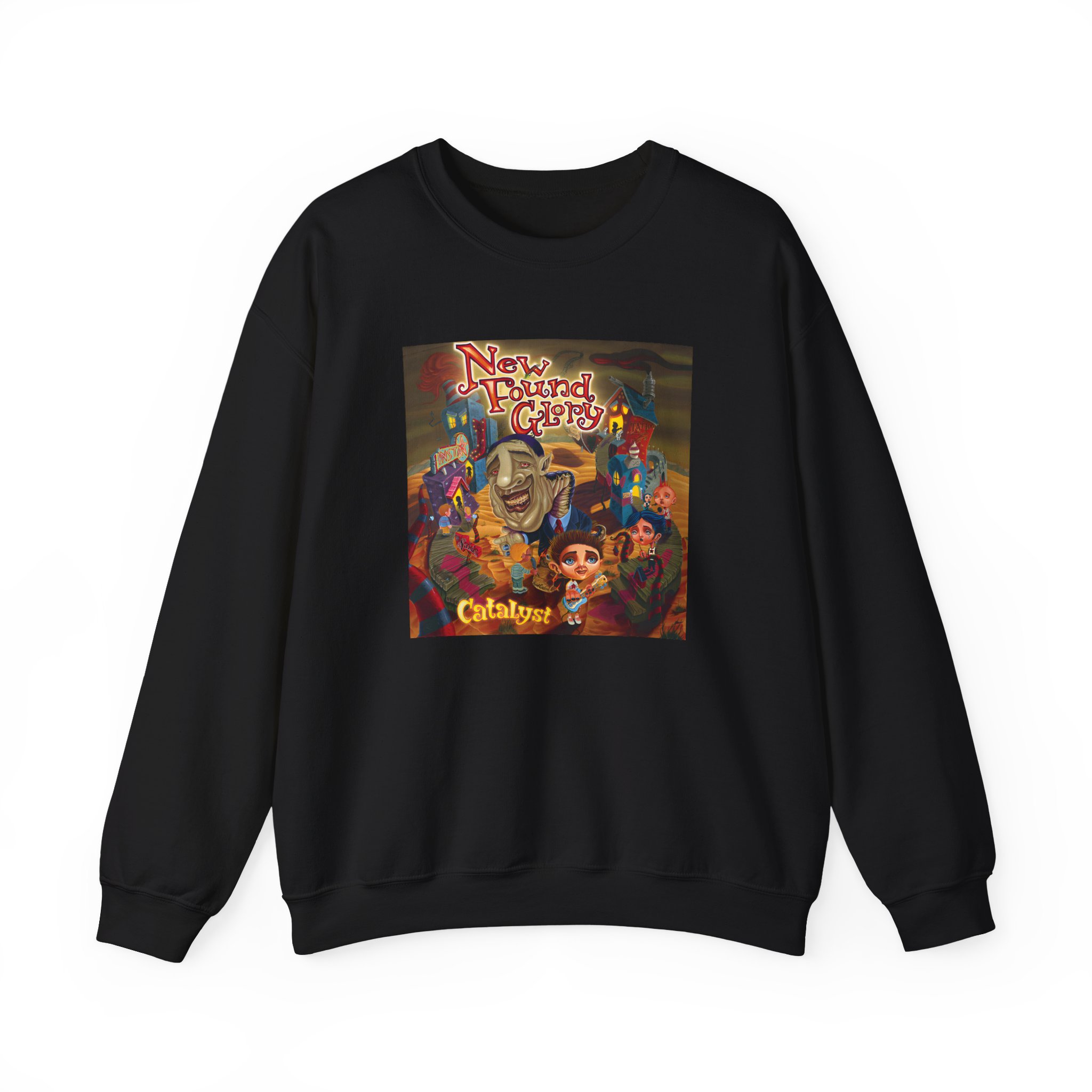 New Found Glory Catalyst Album Cover Unisex Heavy Blendâ„¢ Crewneck Sweatshirt
