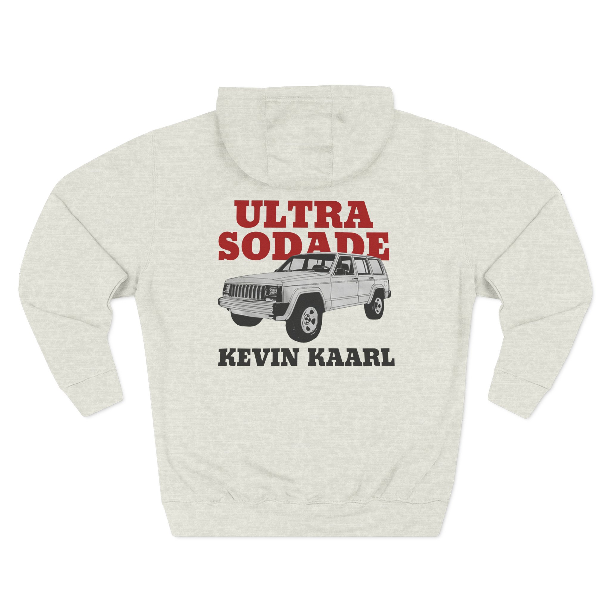 Kevin Kaarl Ultra Sodade Three-Panel Fleece Hoodie