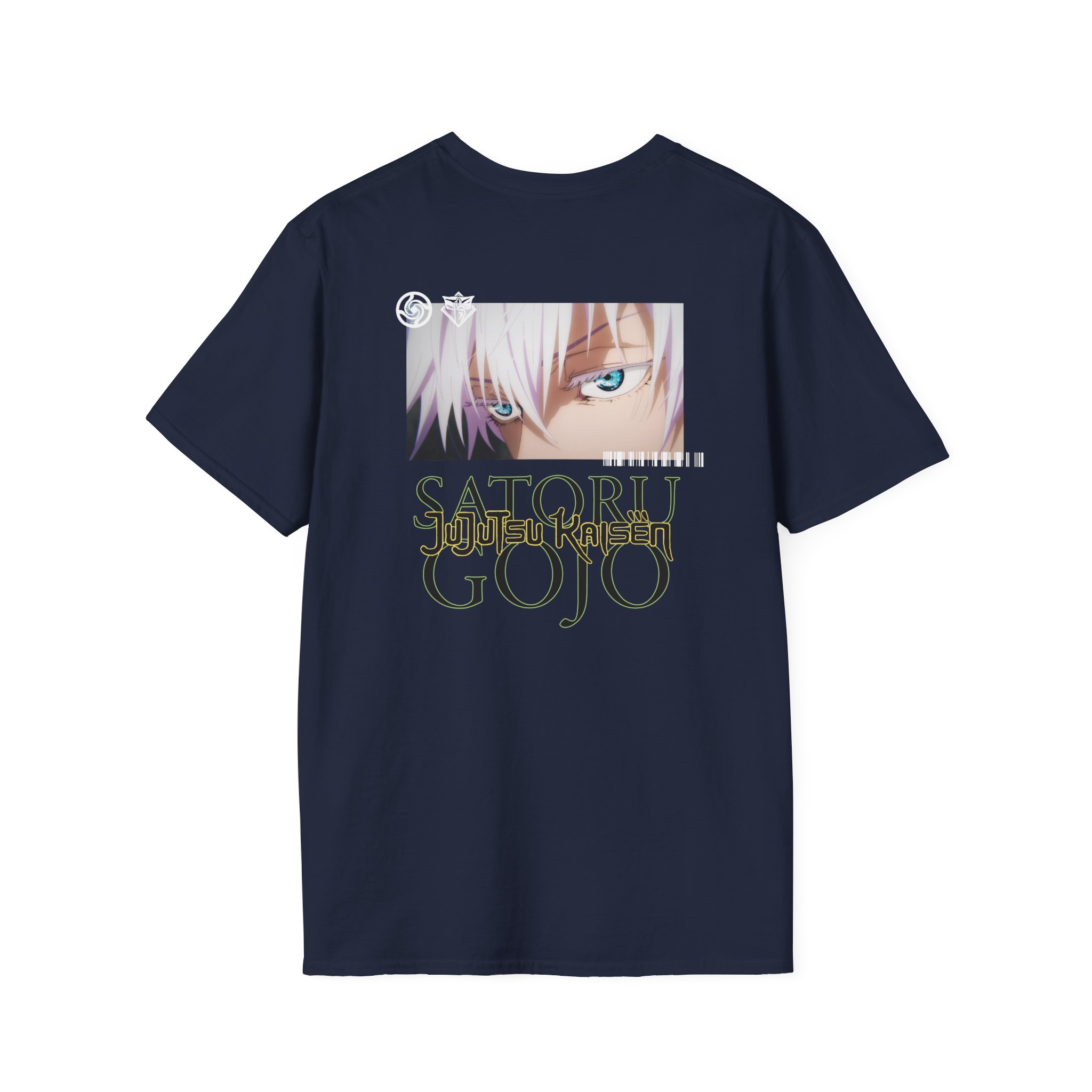 Jujutsu Kaisen X Dim Mak Gojo Eyes Unisex Softstyle T-Shirt