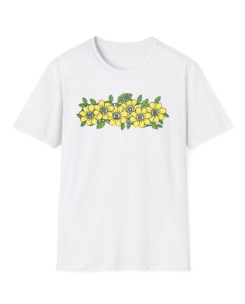 The Wrecks Flower Unisex Softstyle T-Shirt