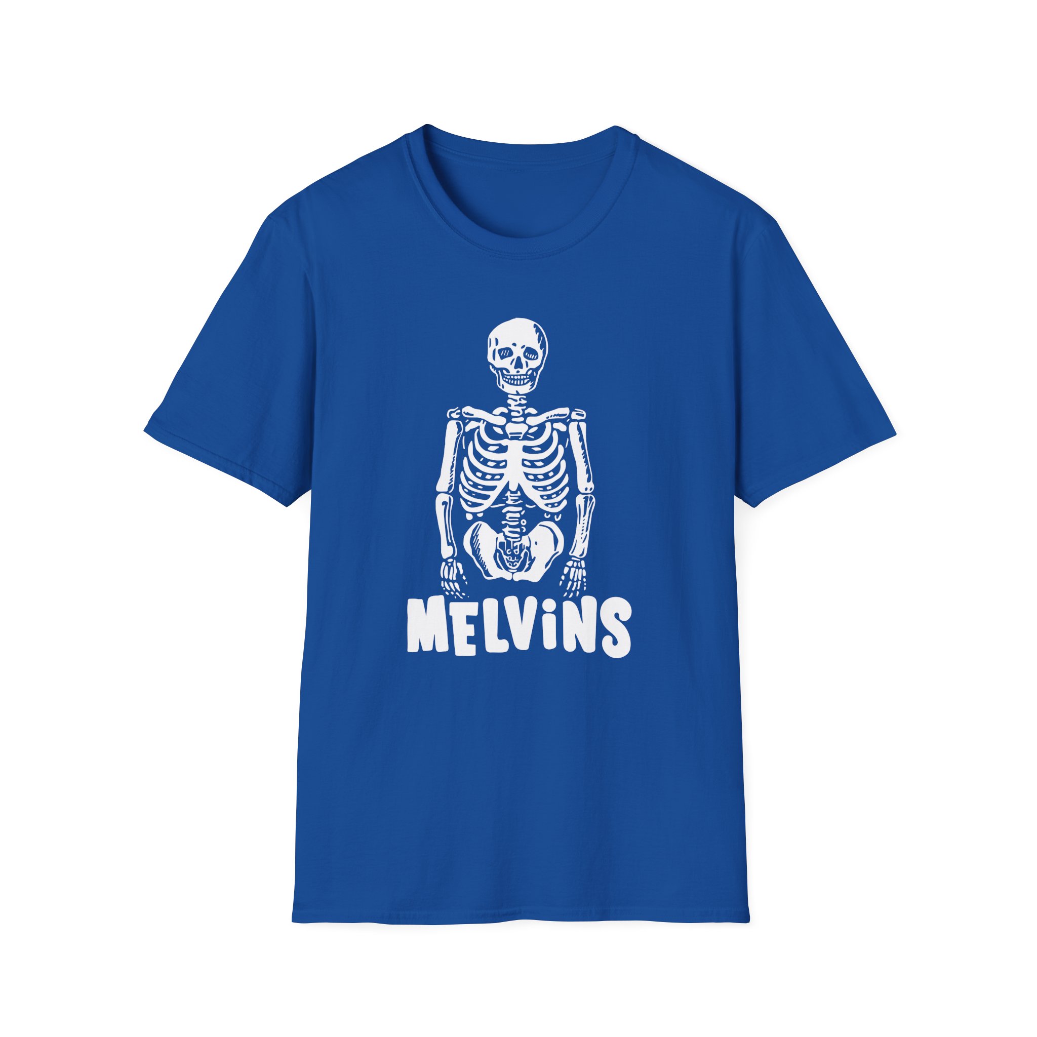 Melvins Skeleton Logo Unisex Softstyle T-Shirt