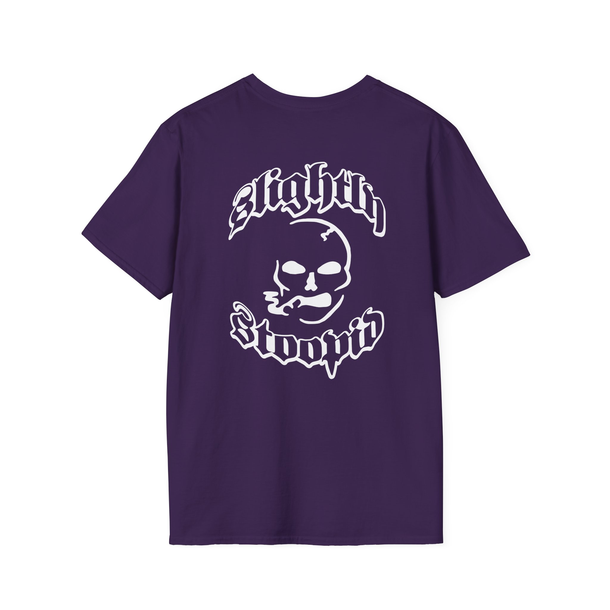 Slightly Stoopid Smoking Skull Unisex Softstyle T-Shirt
