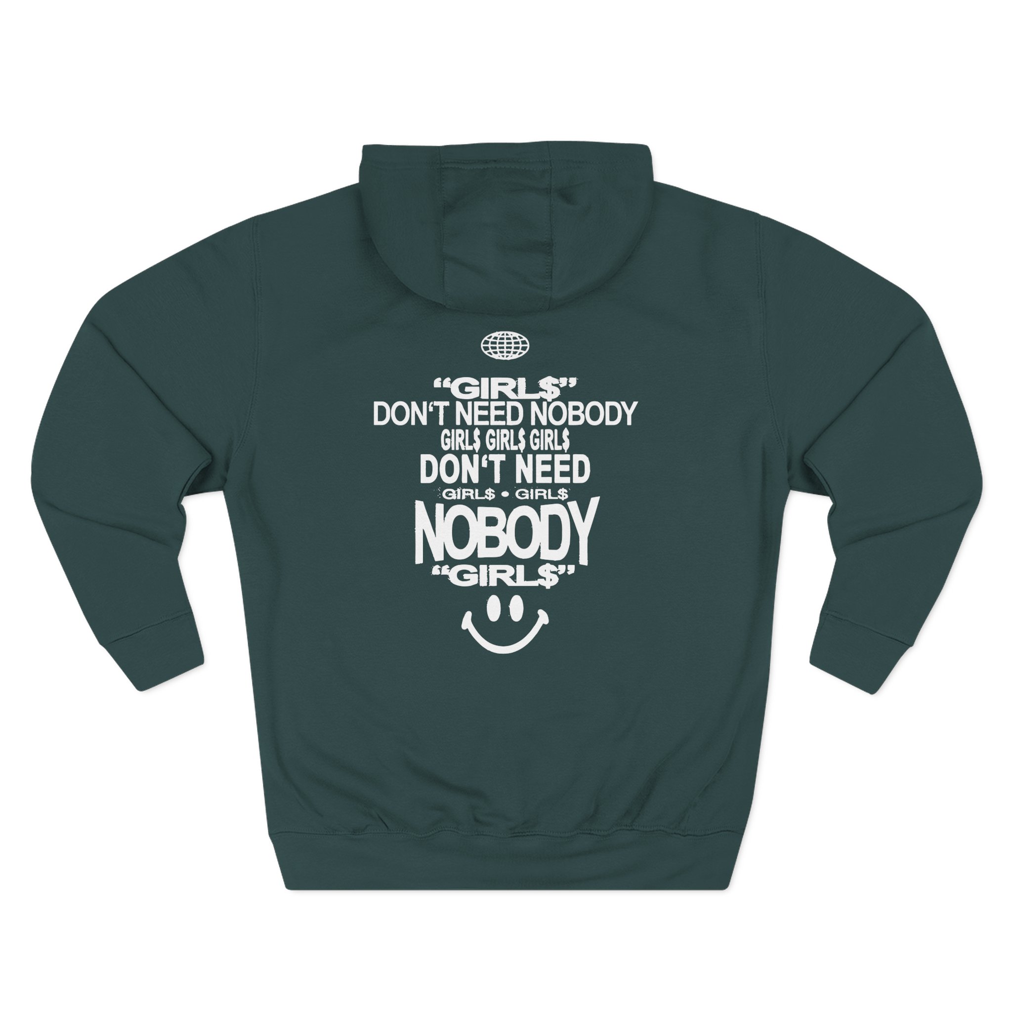 Dom Dolla Girl$, Girl$, Girl$ Three-Panel Fleece Hoodie
