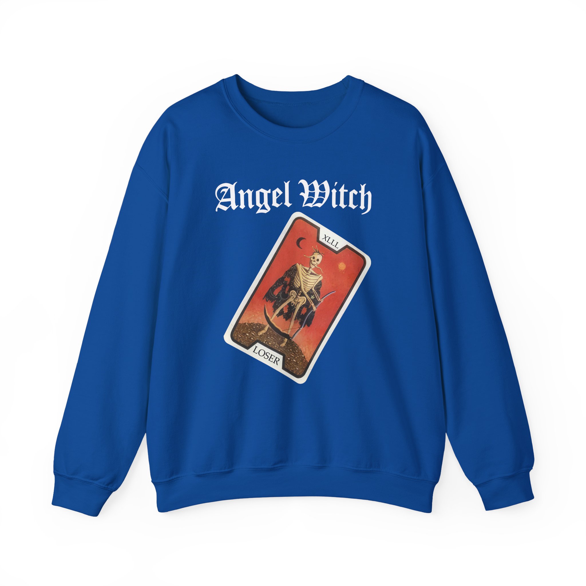 Angel Witch Loser Unisex Heavy Blendâ„¢ Crewneck Sweatshirt