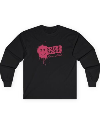 Roman Atwood Smile More Unisex Ultra Cotton Long Sleeve Tee