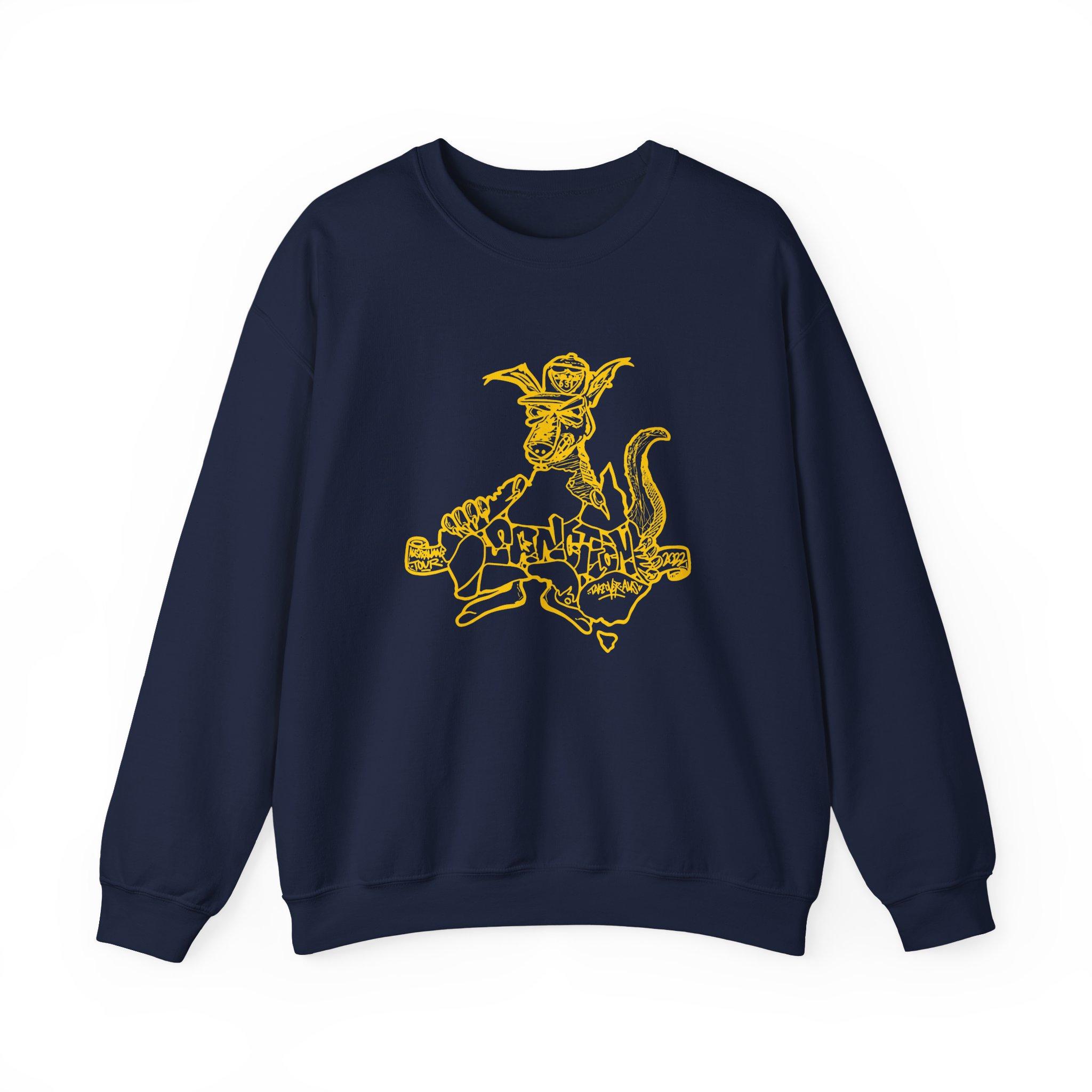 Sanction Kangaroo Unisex Heavy Blendâ„¢ Crewneck Sweatshirt