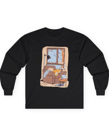 Dan and Phil Cozy Browsing Unisex Ultra Cotton Long Sleeve Tee