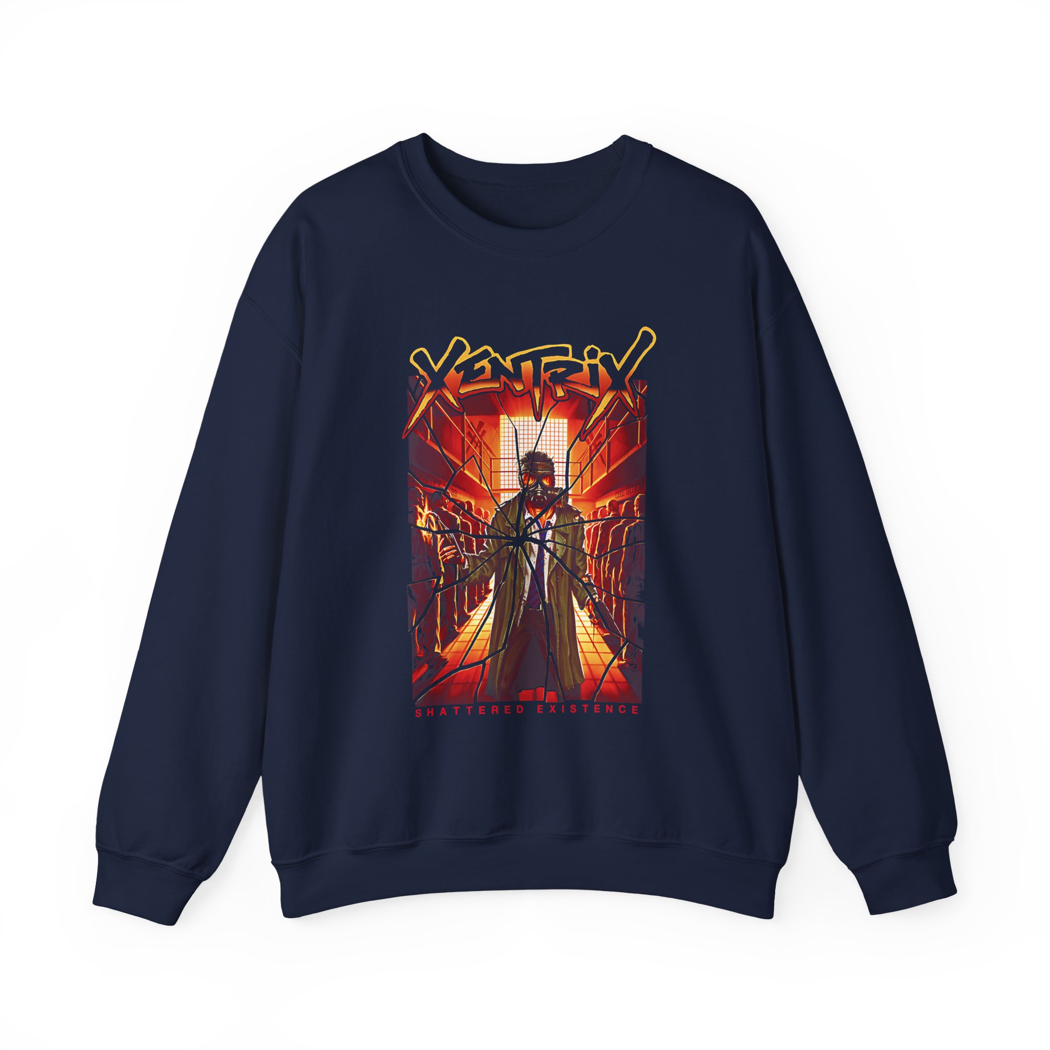 Xentrix Shattered Unisex Heavy Blendâ„¢ Crewneck Sweatshirt