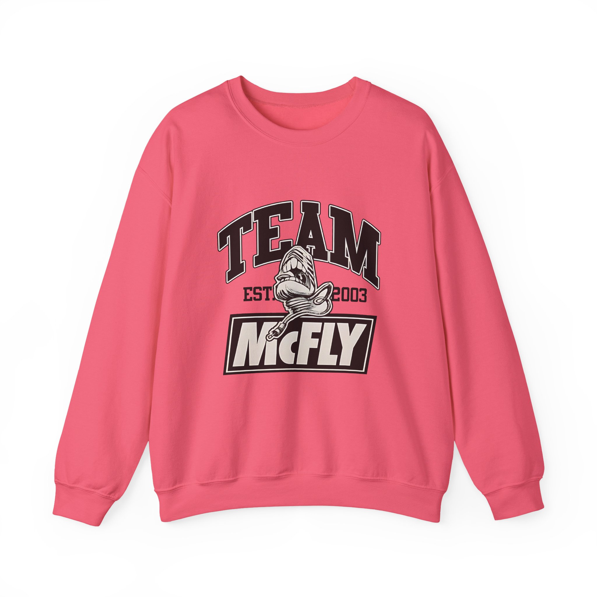Mcfly Ecru Unisex Heavy Blend Crewneck Sweatshirt