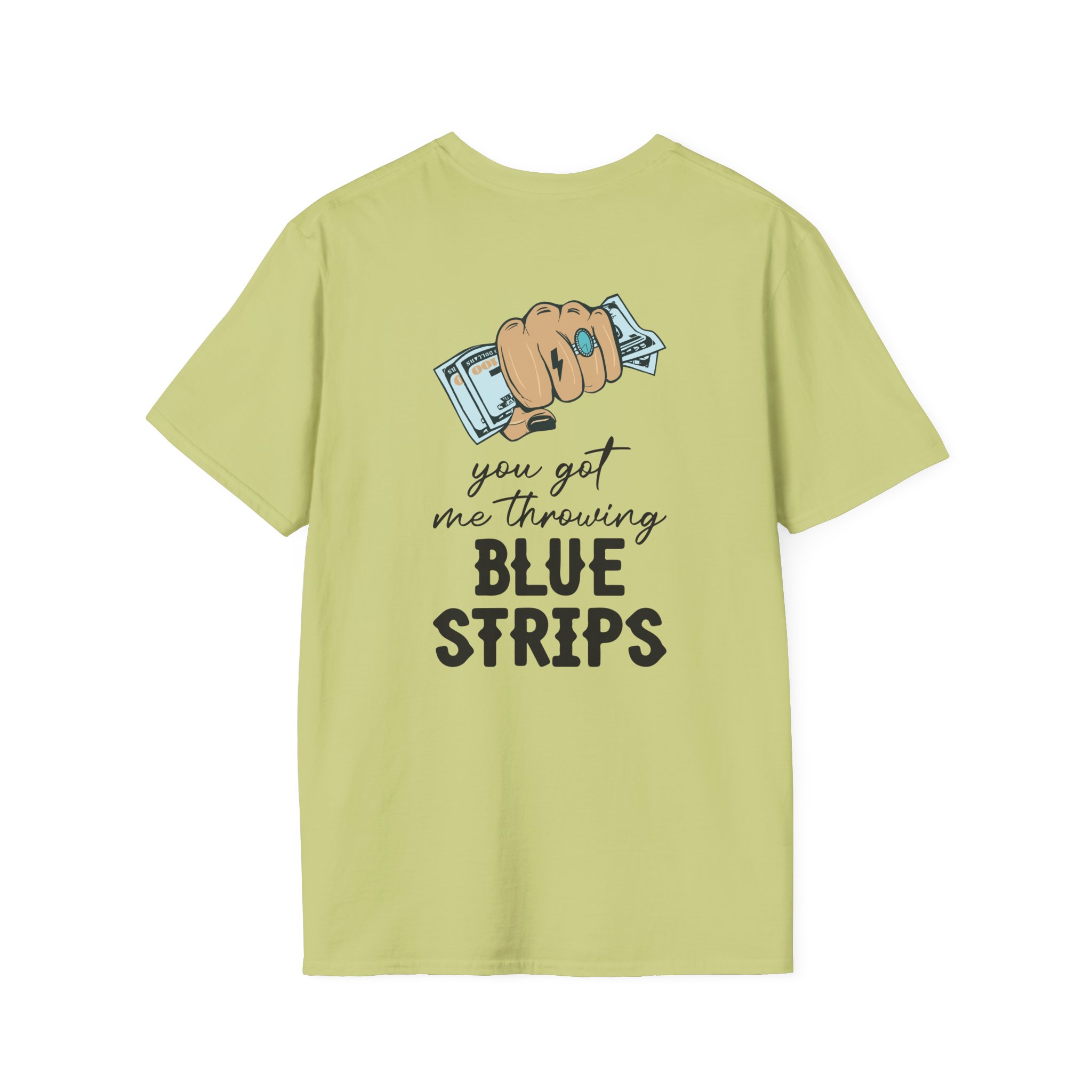 Jessie Murph Blue Strips Unisex Softstyle T-Shirt