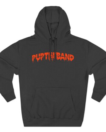 Pup Paranoid Three-Panel Fleece Hoodie