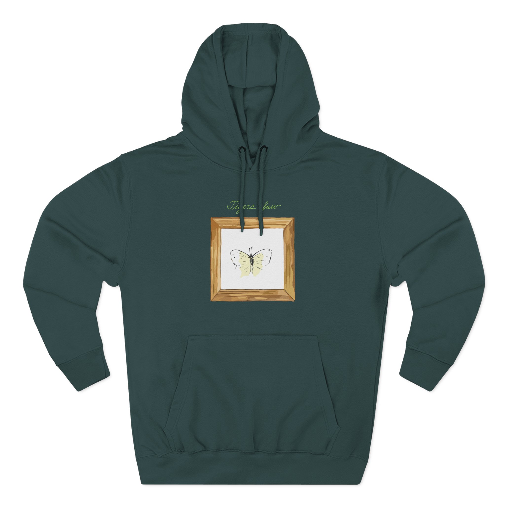 Tigers Jaw Moth Three-Panel Fleece Hoodie