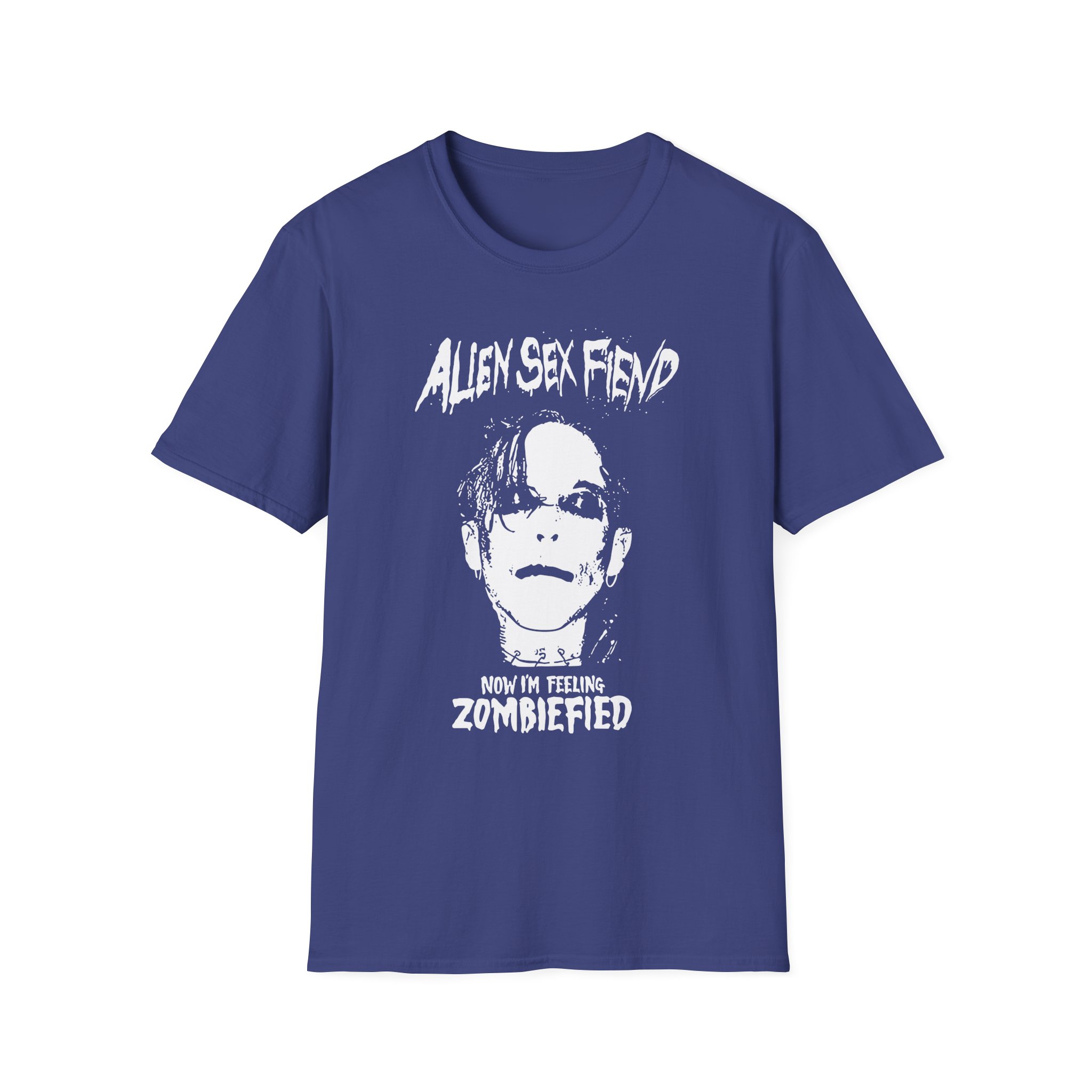 Alien Sex Fiend Zombiefied Unisex Softstyle T-Shirt