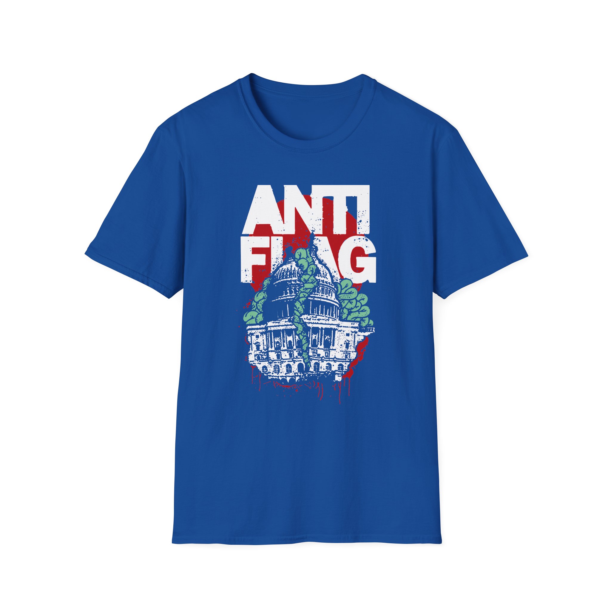Anti Flag Washington Dc Unisex Softstyle T-Shirt
