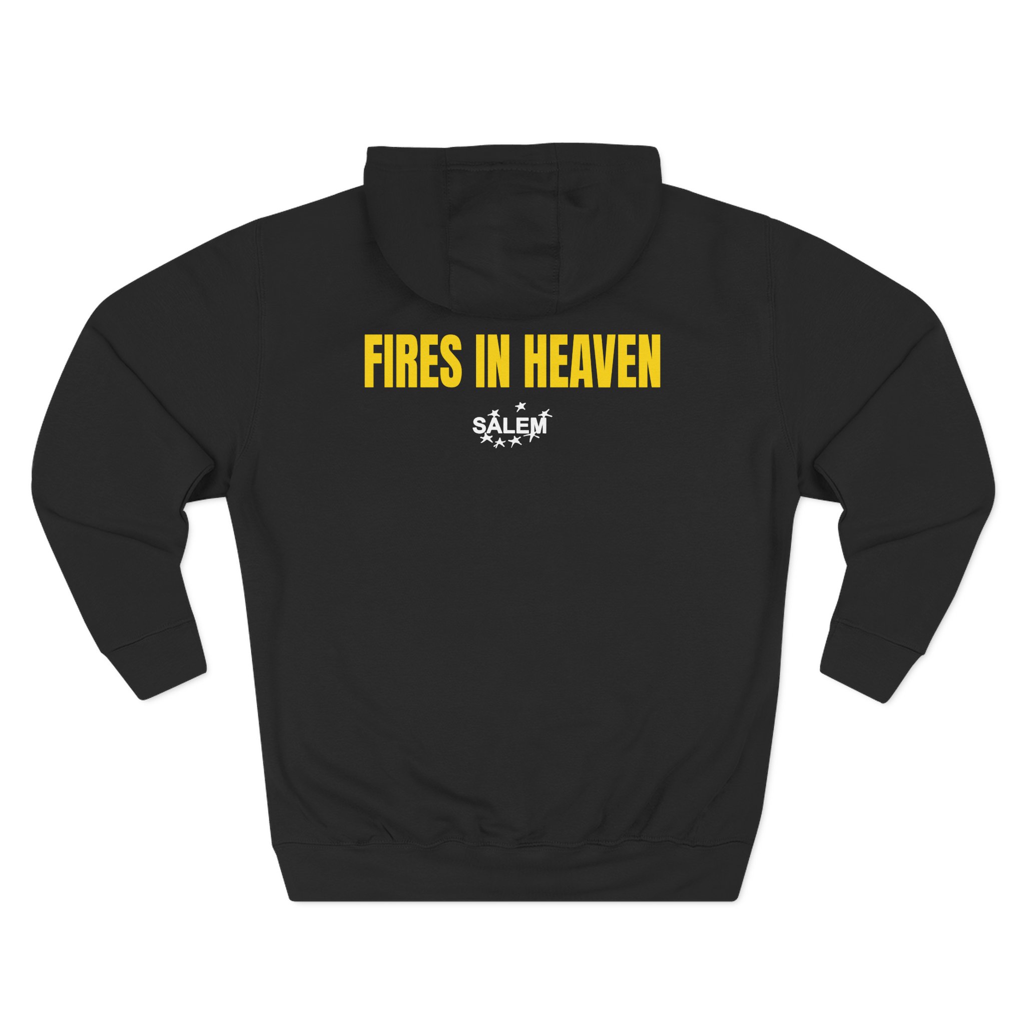 Salem Fires in Heaven Three-Panel Fleece Hoodie