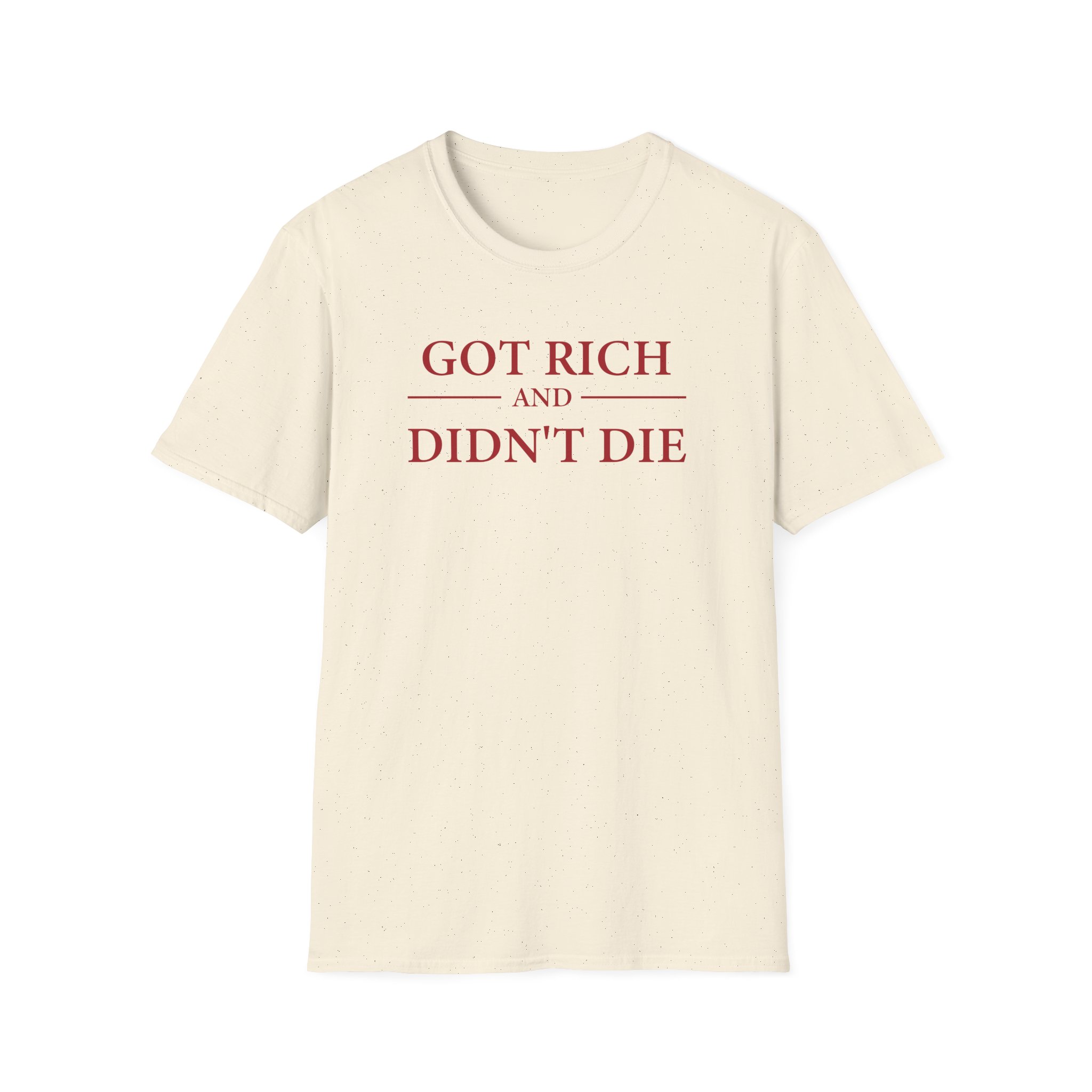 G Unit Got Rich & Didn’t Die Unisex Softstyle T-Shirt
