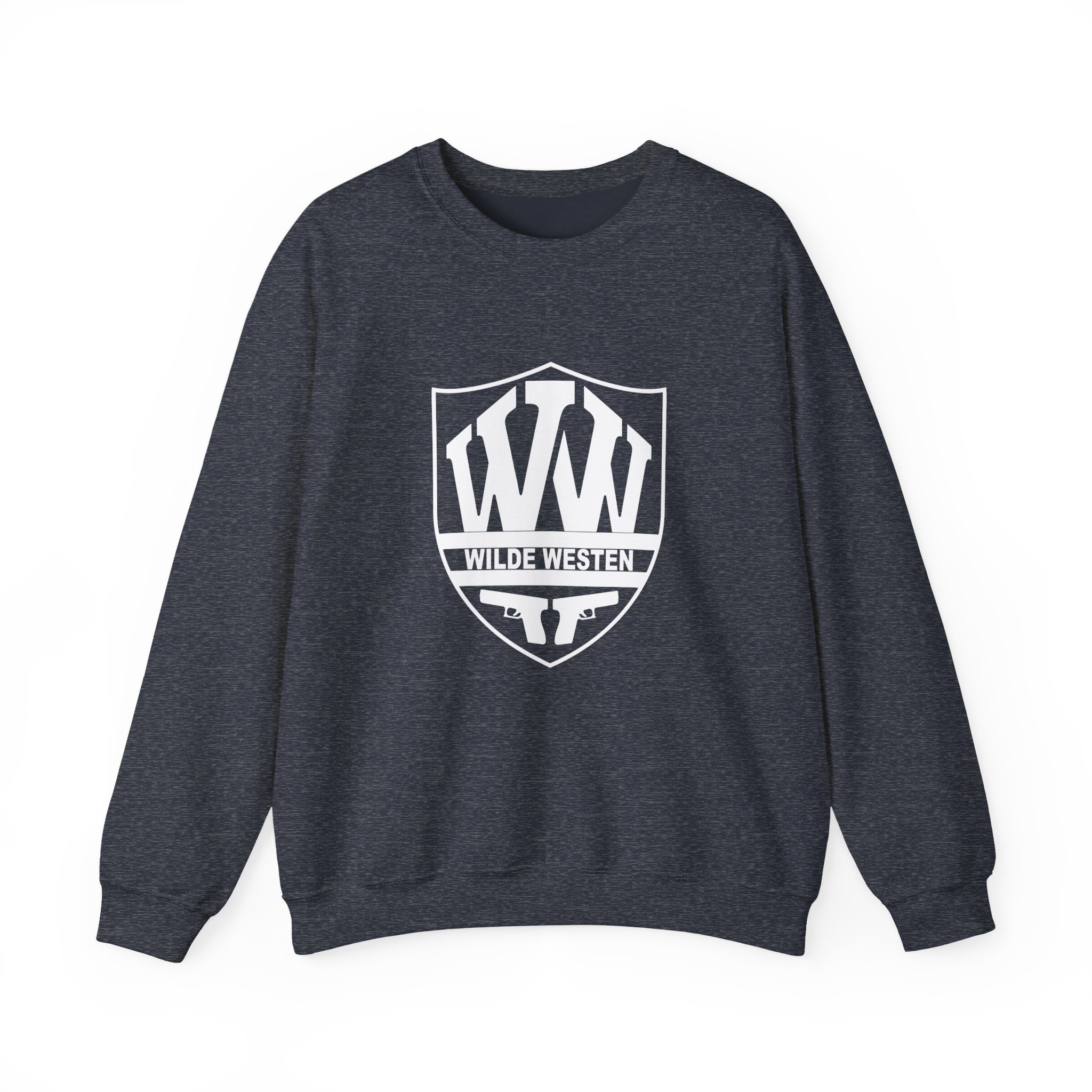 Mula B Louis Wilde Westen Logo Unisex Heavy Blendâ„¢ Crewneck Sweatshirt